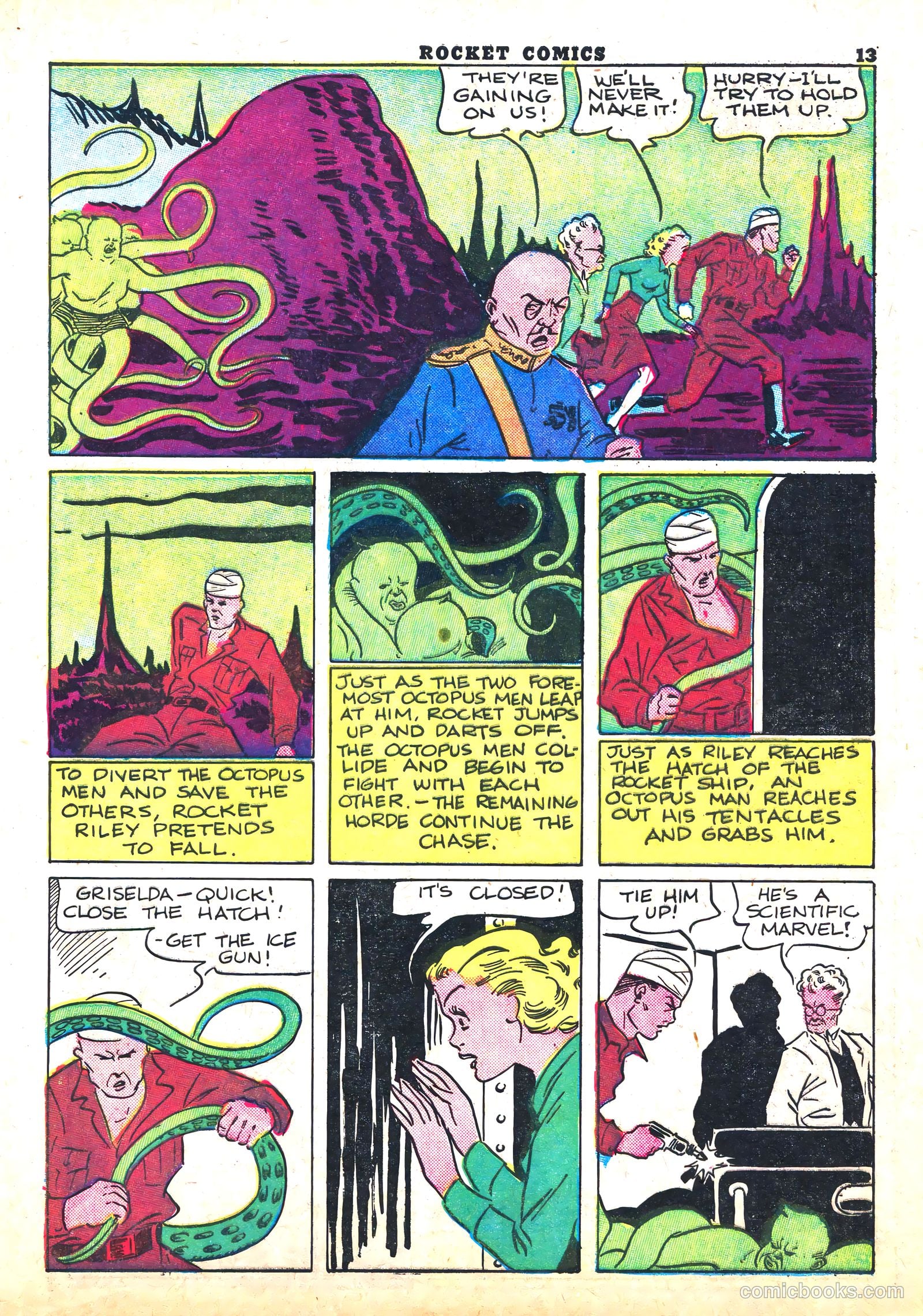 Rocket Comics #1 (1940) — page 15 of 68