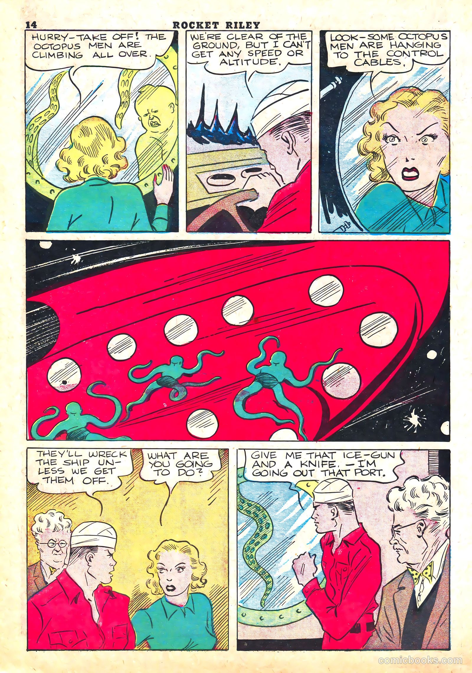 Rocket Comics #1 (1940) — page 16 of 68
