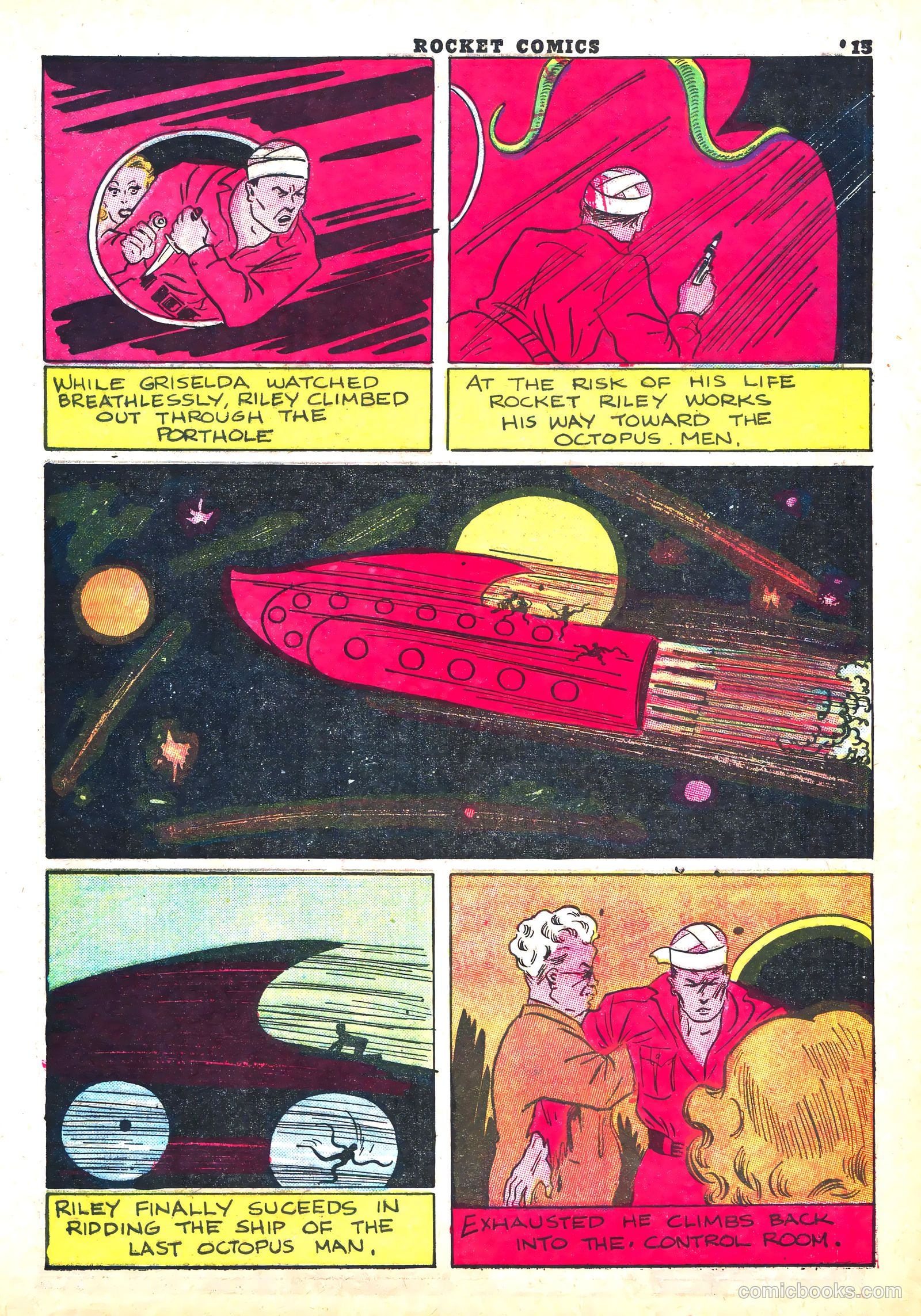 Rocket Comics #1 (1940) — page 17 of 68