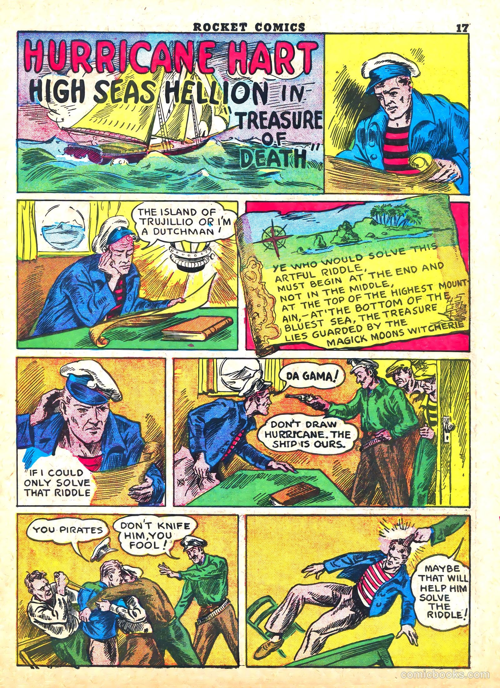 Rocket Comics #1 (1940) — page 19 of 68