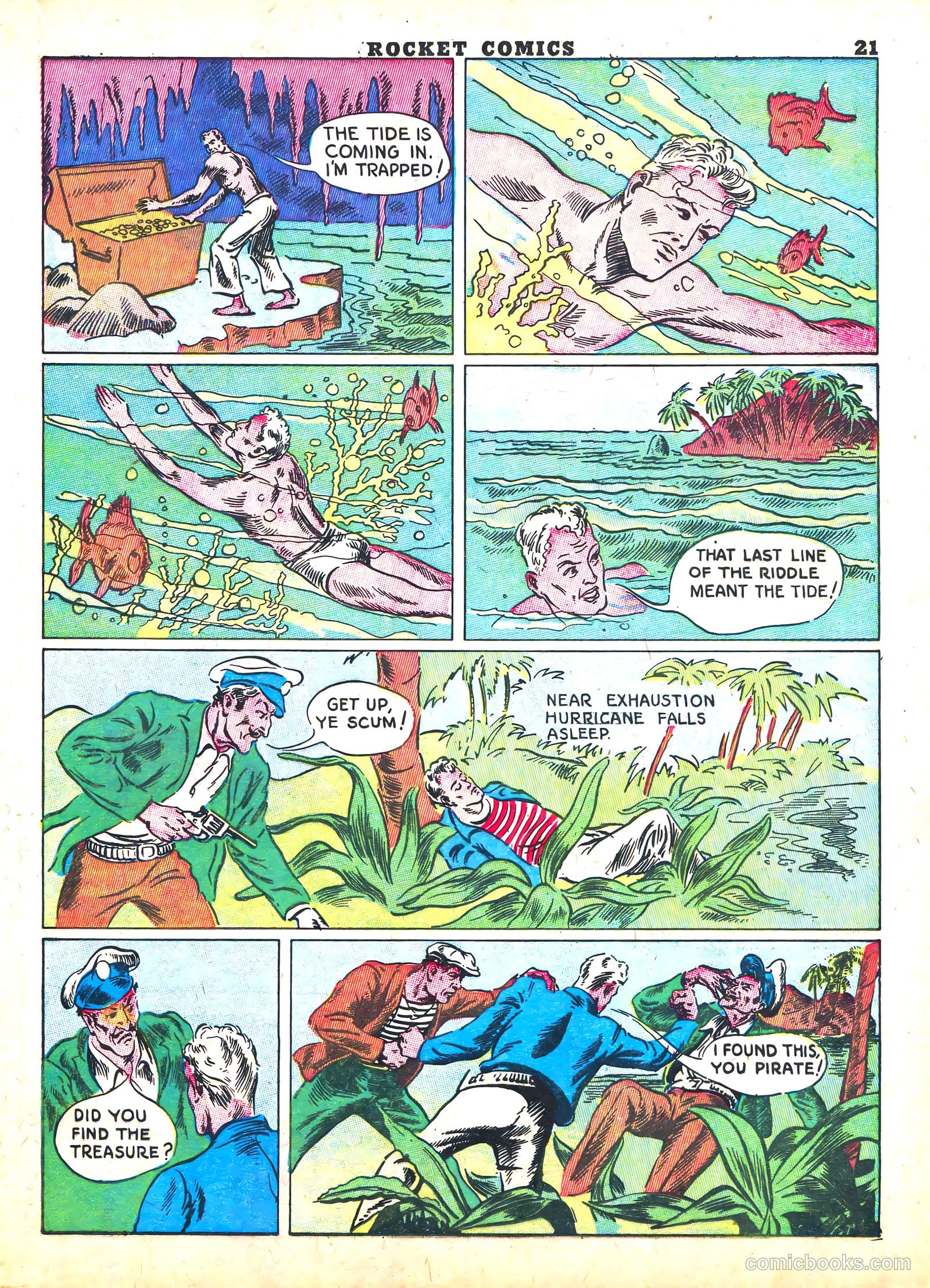 Rocket Comics #1 (1940) — page 23 of 68