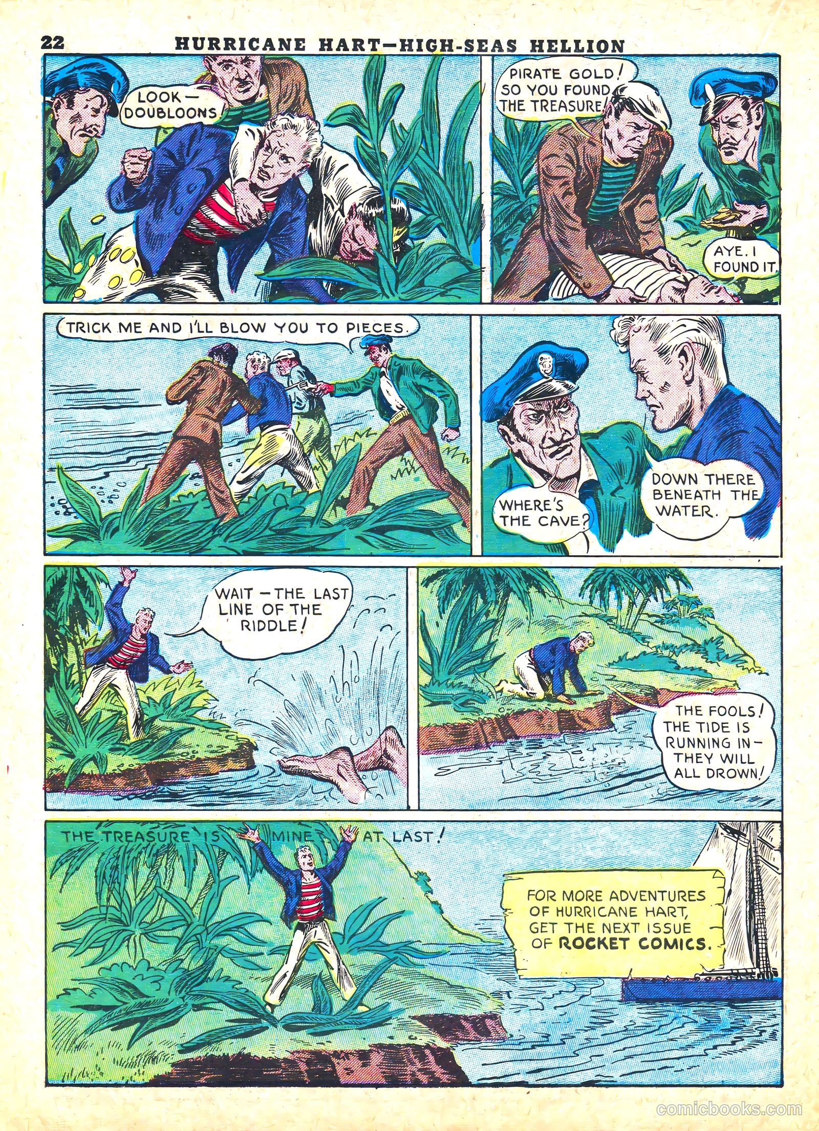 Rocket Comics #1 (1940) — page 24 of 68