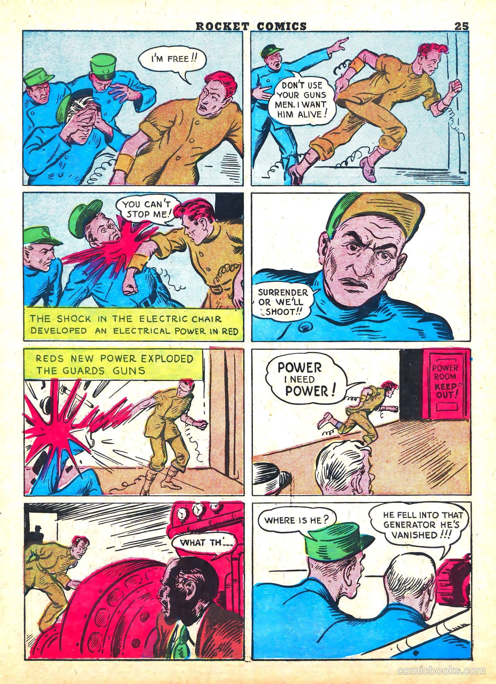 Rocket Comics #1 (1940) — page 27 of 68