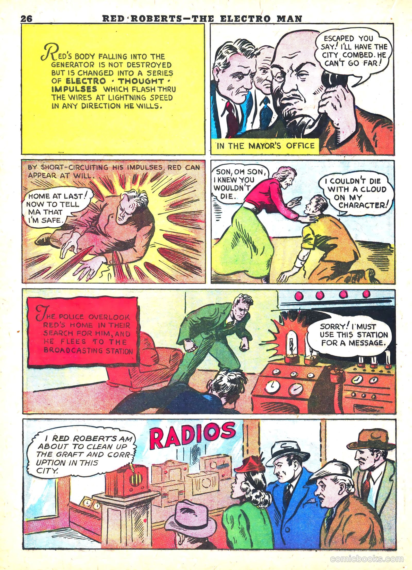 Rocket Comics #1 (1940) — page 28 of 68