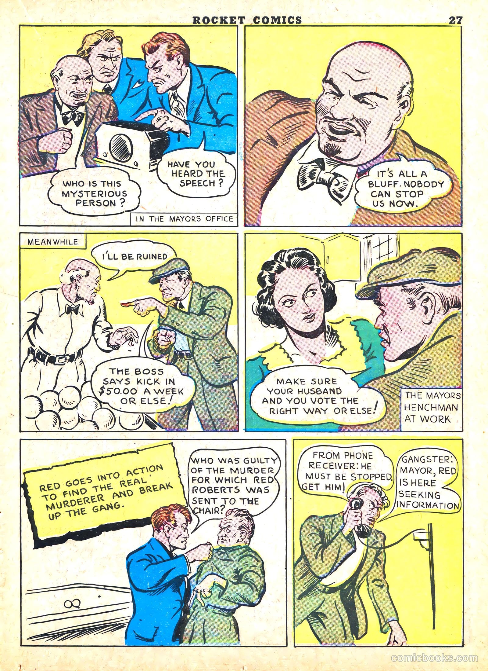 Rocket Comics #1 (1940) — page 29 of 68