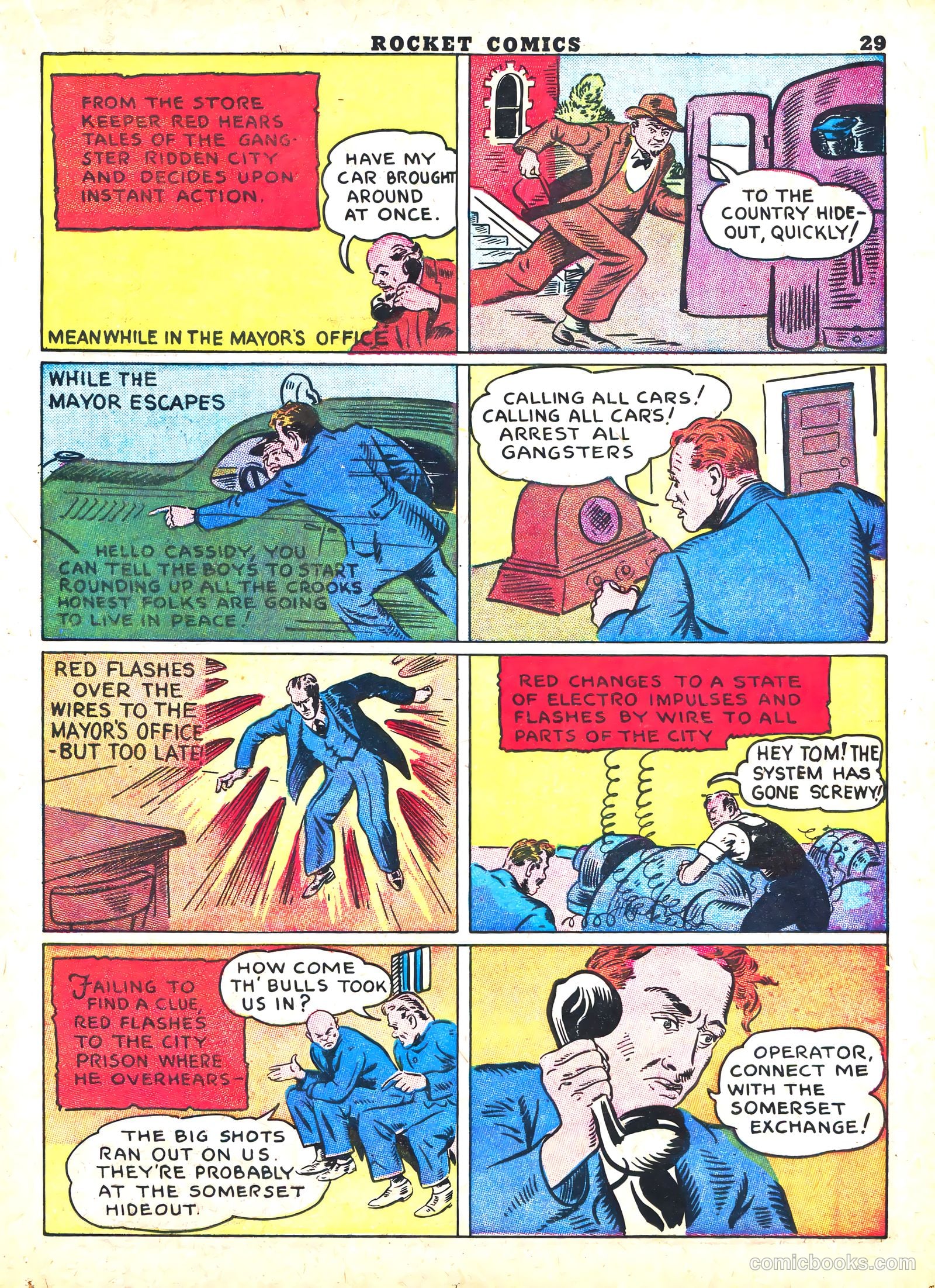 Rocket Comics #1 (1940) — page 31 of 68