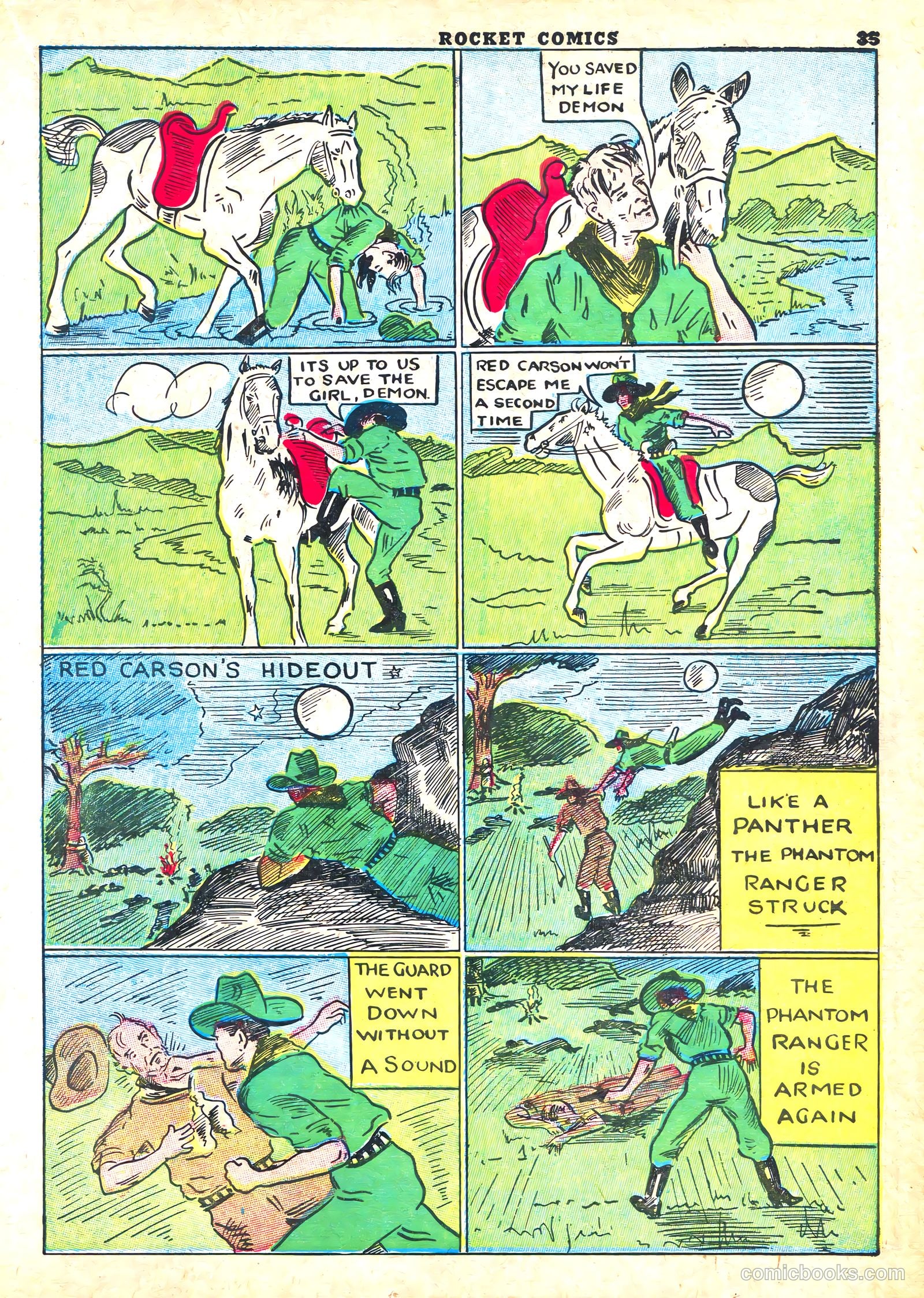 Rocket Comics #1 (1940) — page 37 of 68