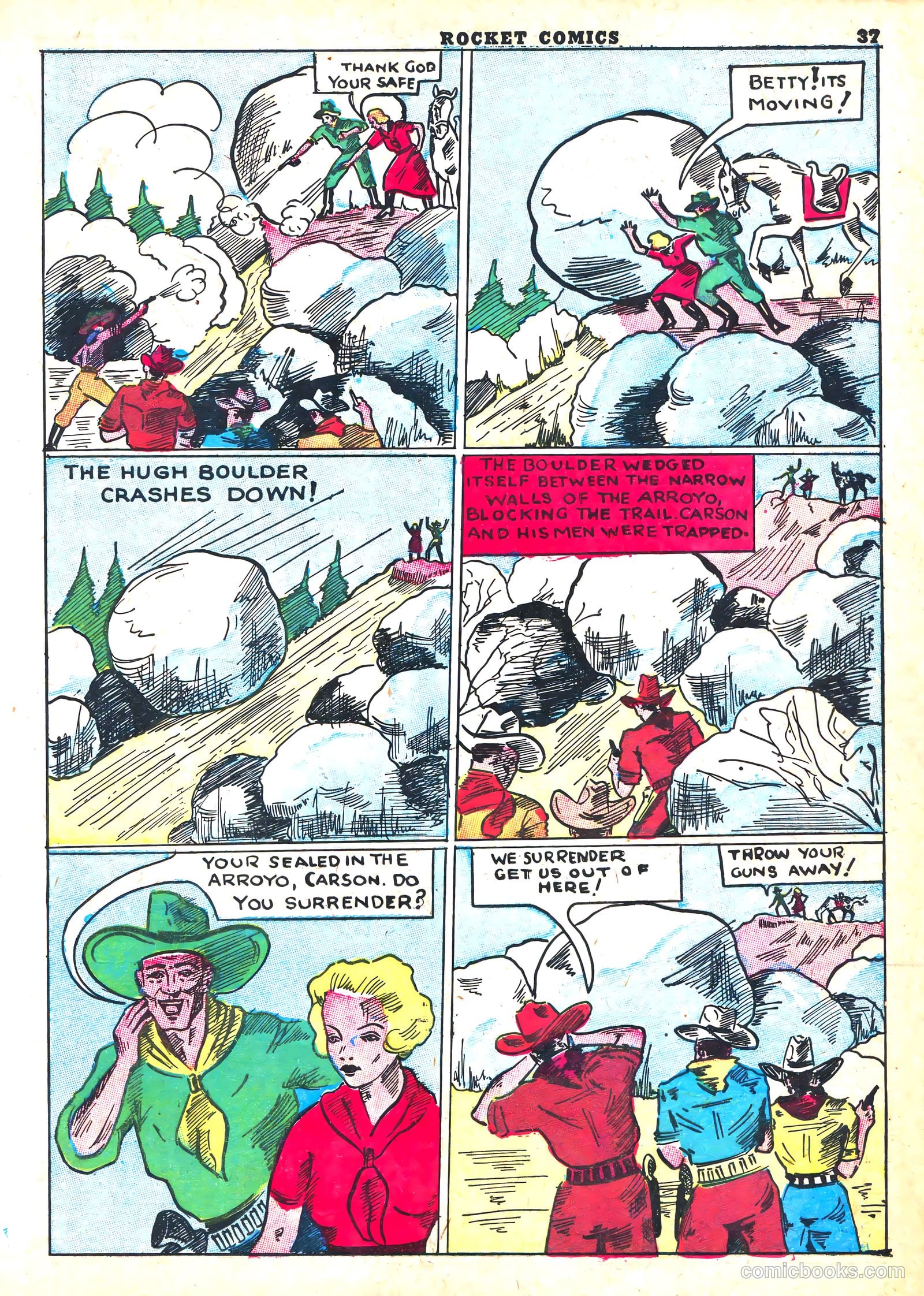 Rocket Comics #1 (1940) — page 39 of 68