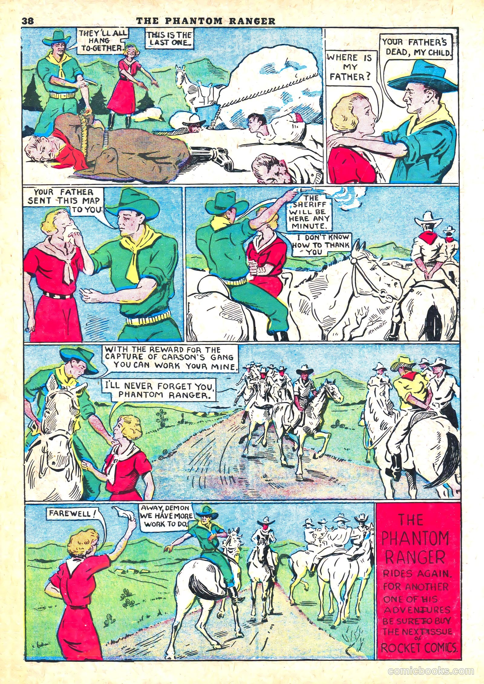 Rocket Comics #1 (1940) — page 40 of 68