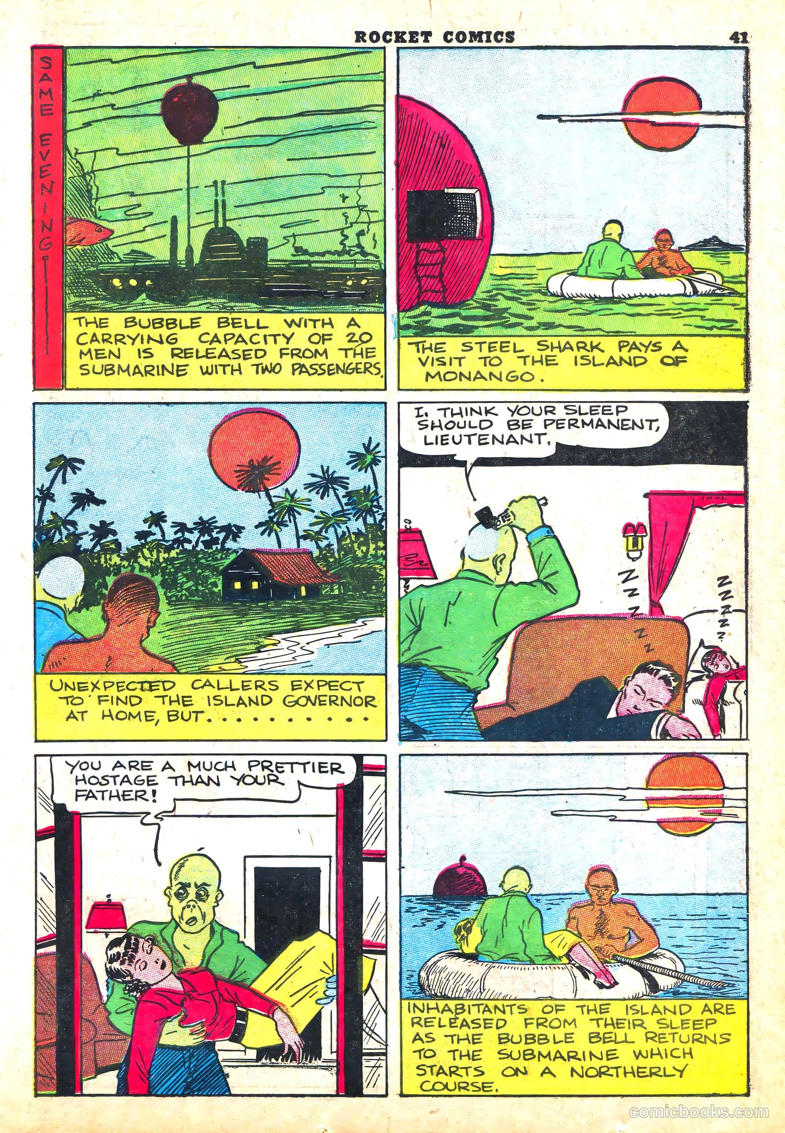 Rocket Comics #1 (1940) — page 43 of 68