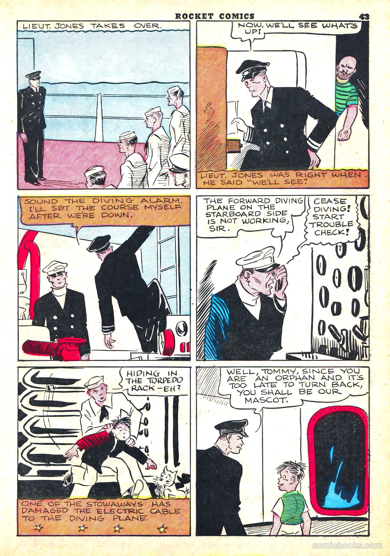 Rocket Comics #1 (1940) — page 45 of 68