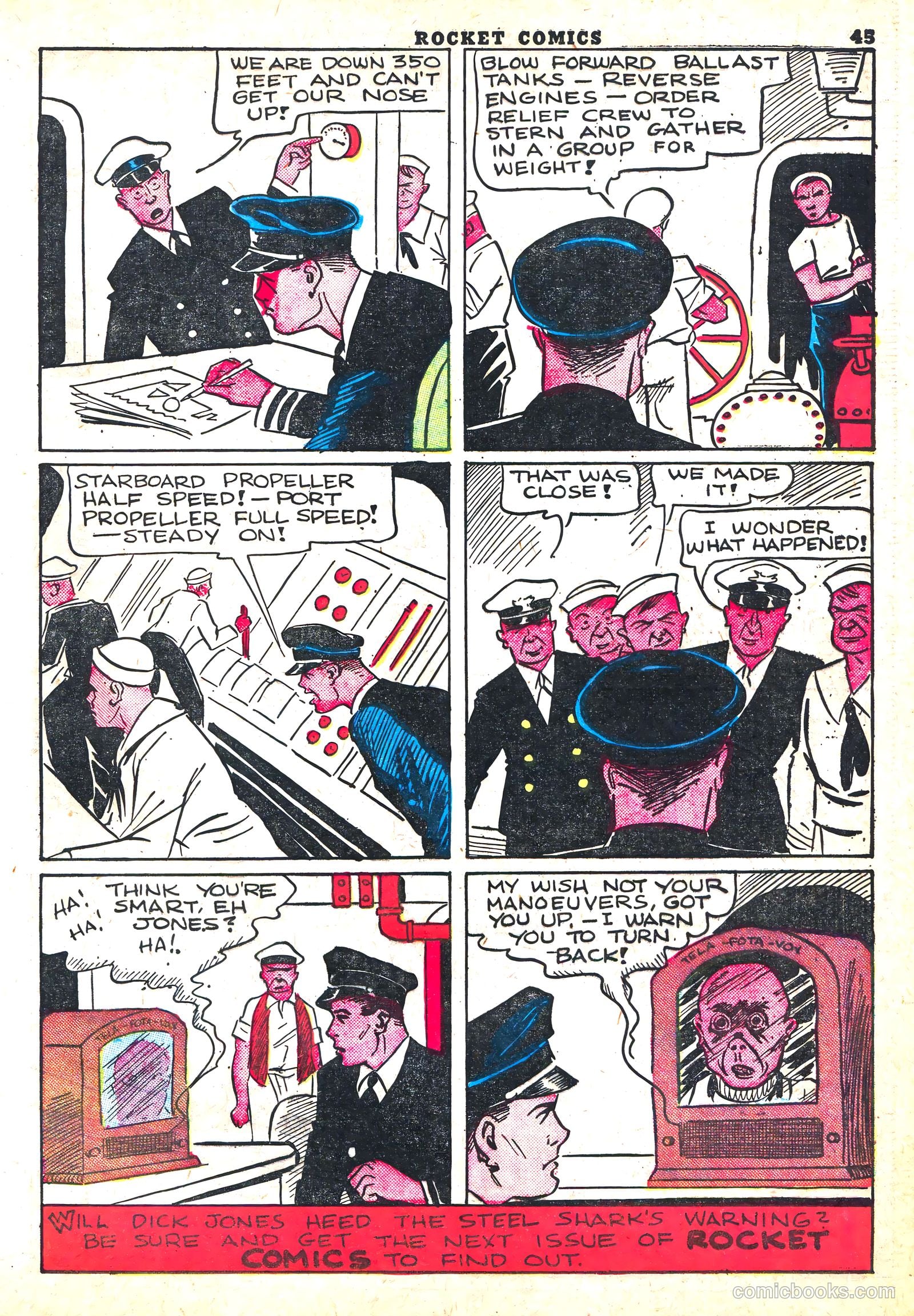 Rocket Comics #1 (1940) — page 47 of 68