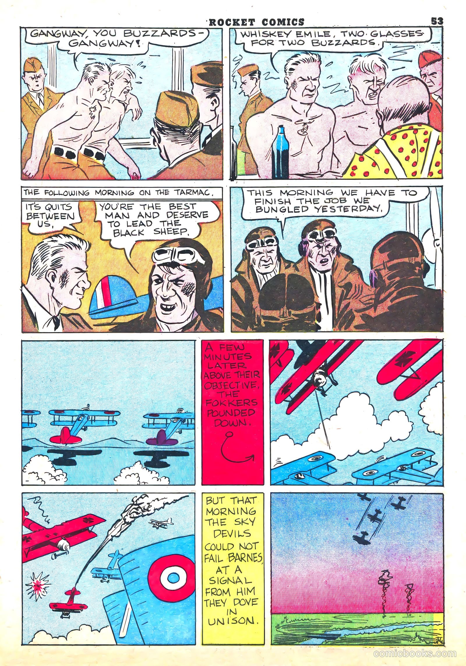 Rocket Comics #1 (1940) — page 55 of 68