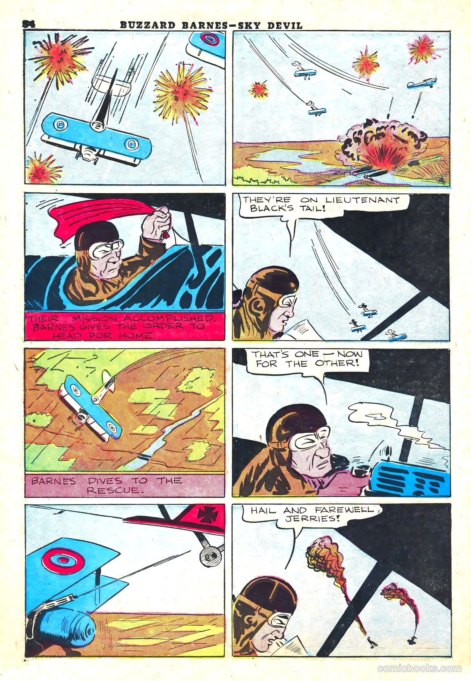 Rocket Comics #1 (1940) — page 56 of 68