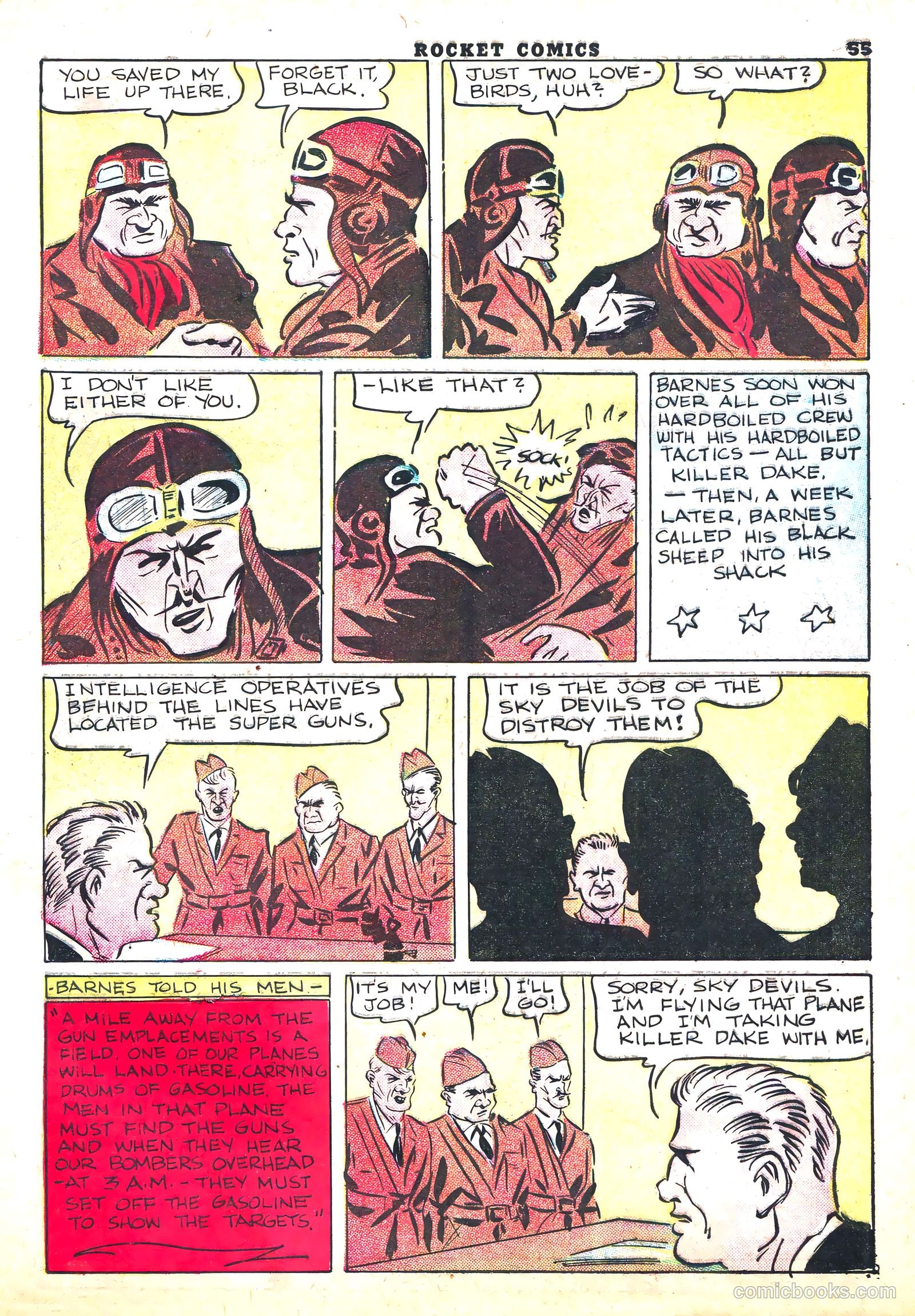 Rocket Comics #1 (1940) — page 57 of 68
