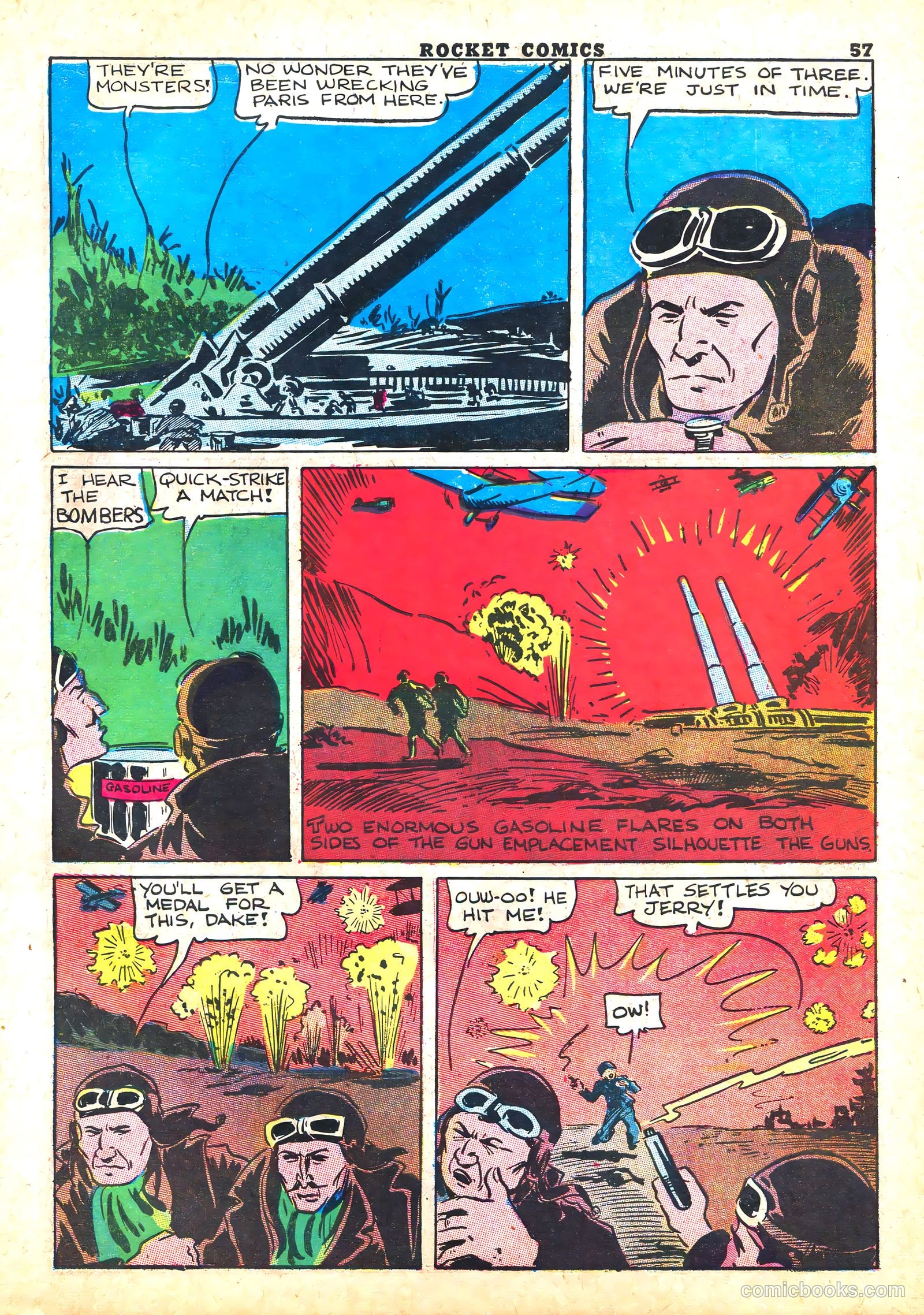 Rocket Comics #1 (1940) — page 59 of 68