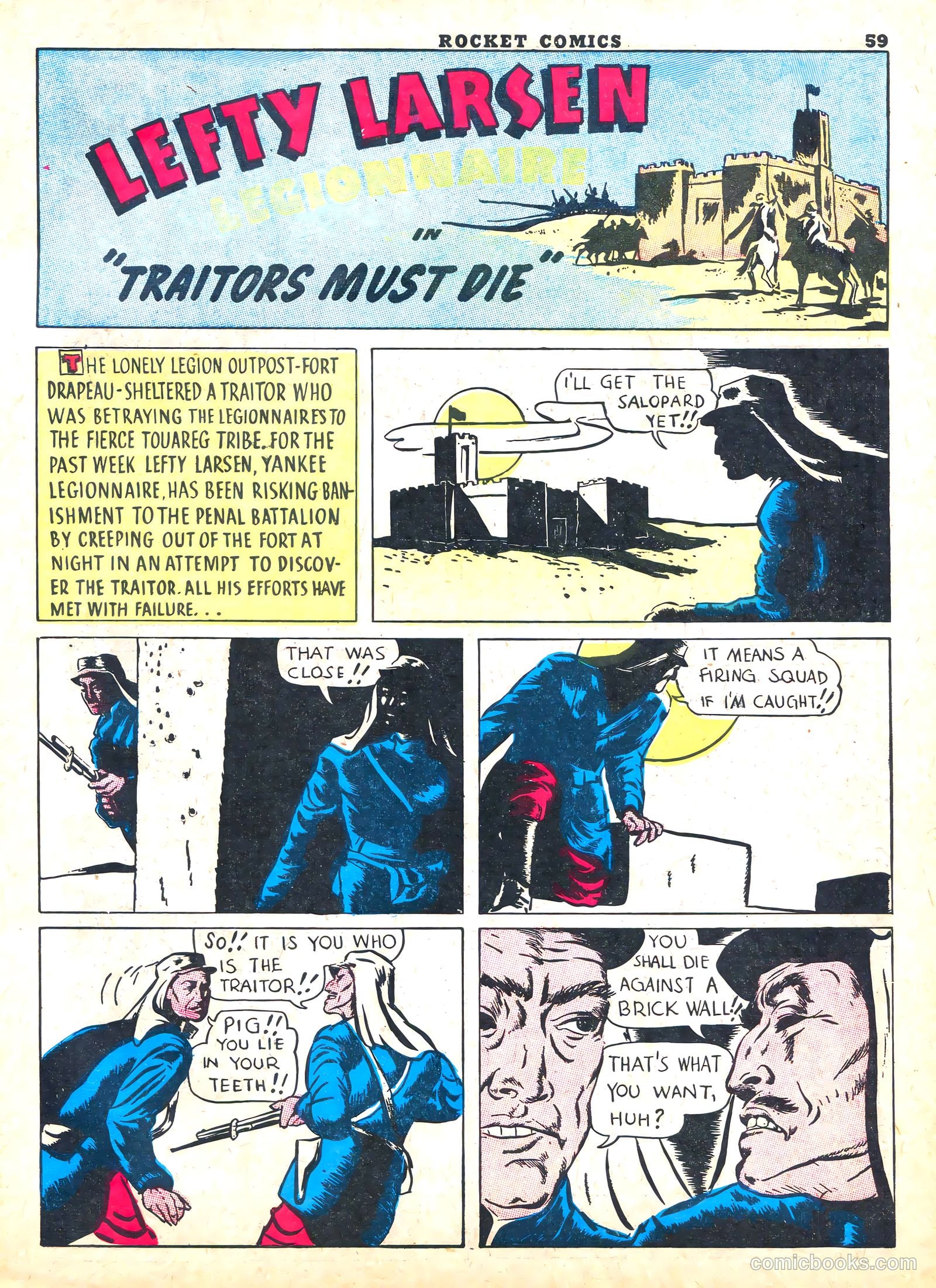 Rocket Comics #1 (1940) — page 61 of 68