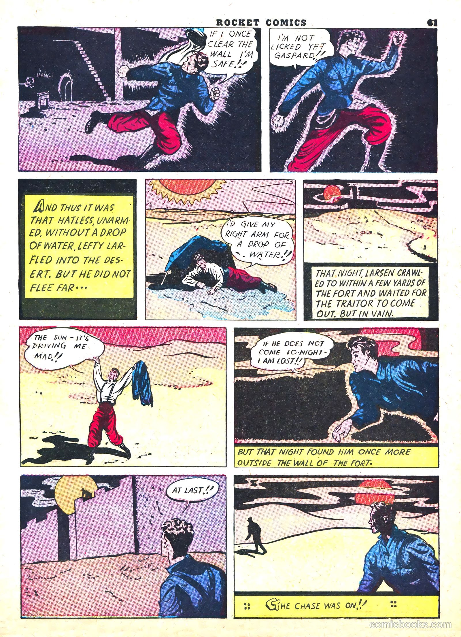 Rocket Comics #1 (1940) — page 63 of 68