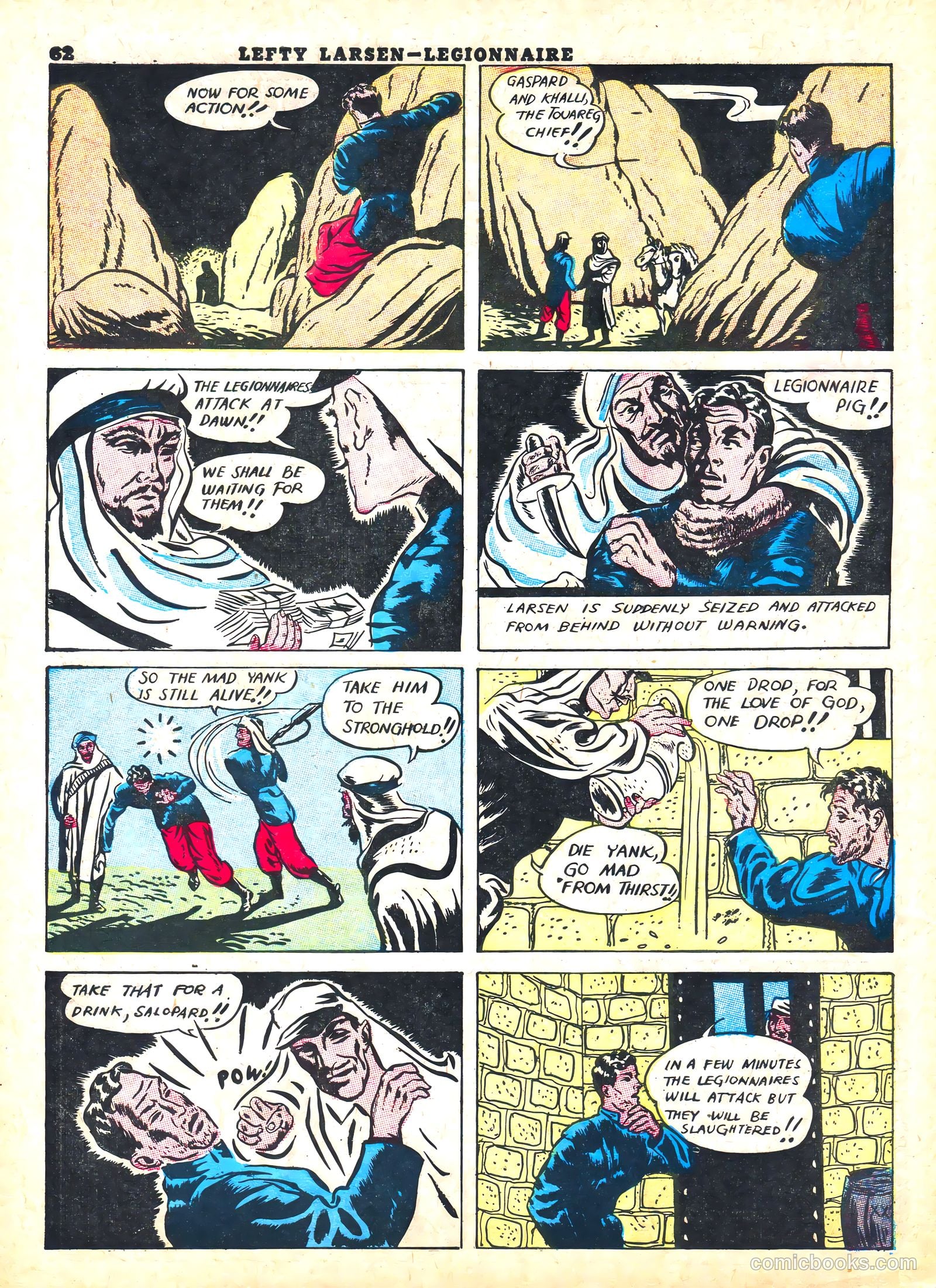 Rocket Comics #1 (1940) — page 64 of 68