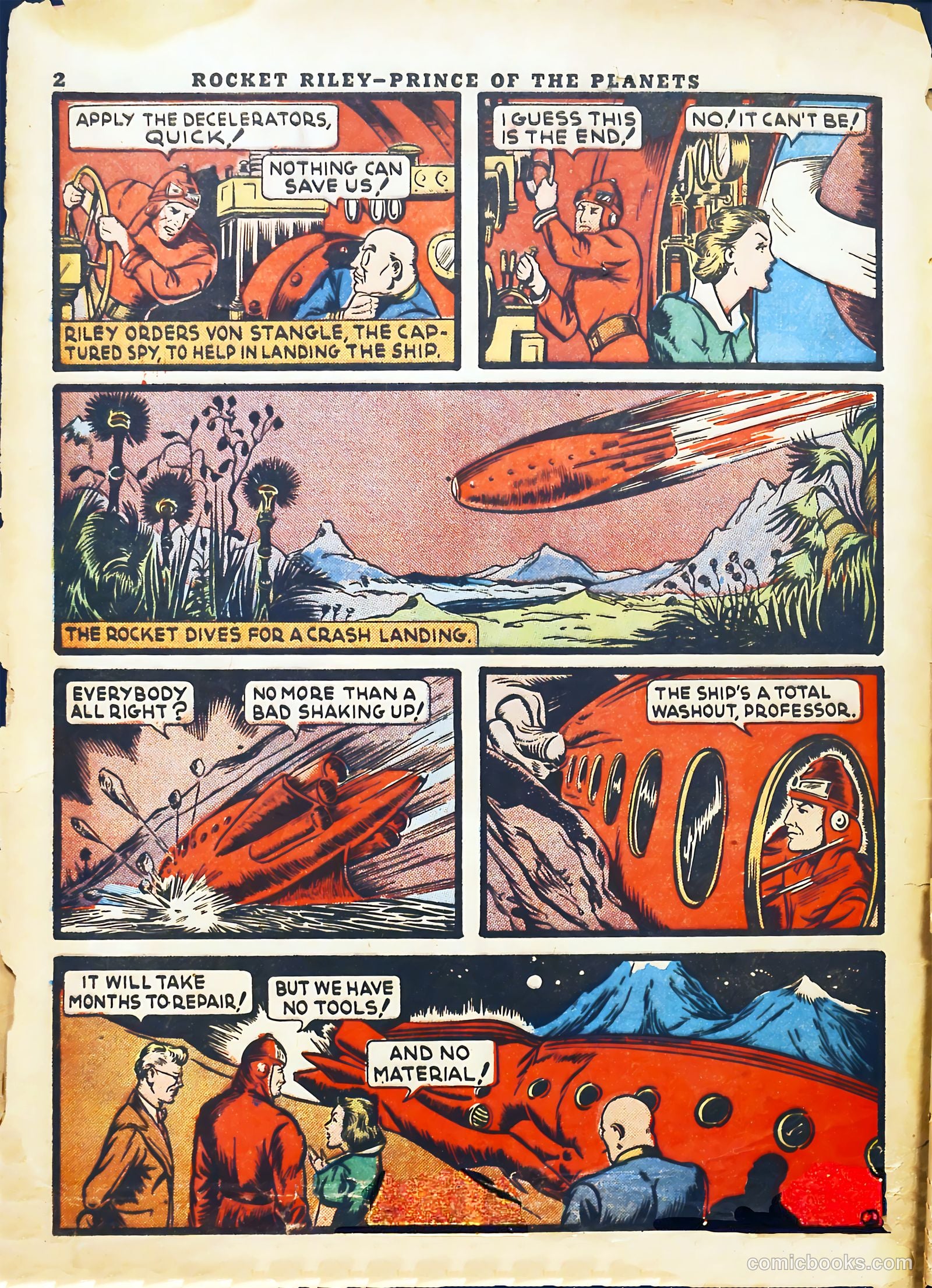 Rocket Comics #2 (1940) — page 4 of 70