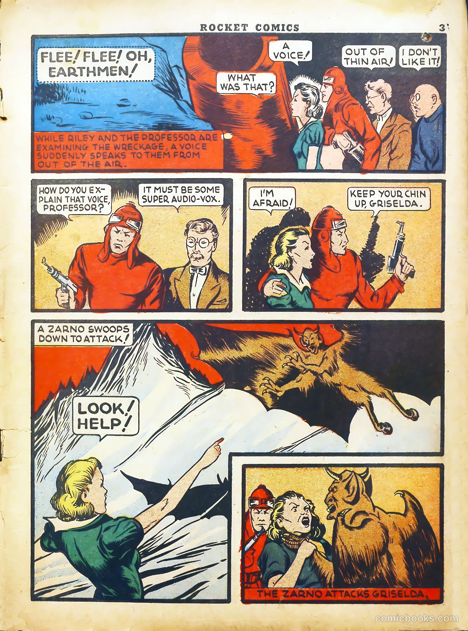 Rocket Comics #2 (1940) — page 5 of 70