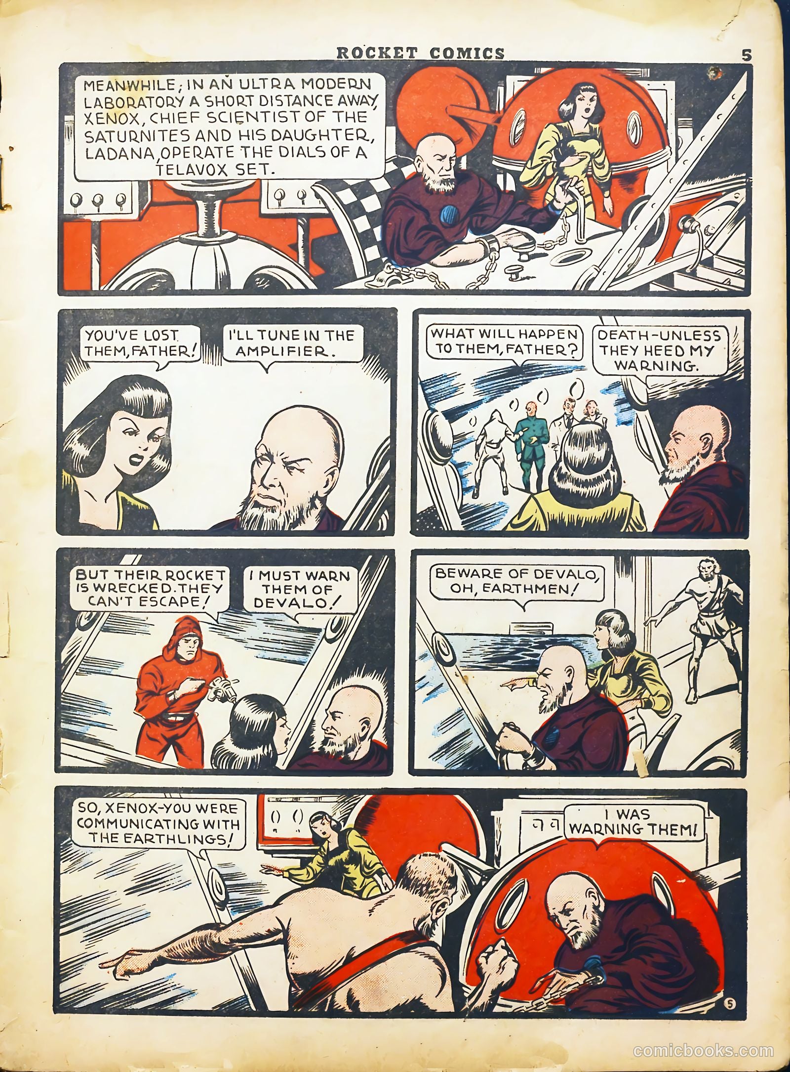 Rocket Comics #2 (1940) — page 7 of 70