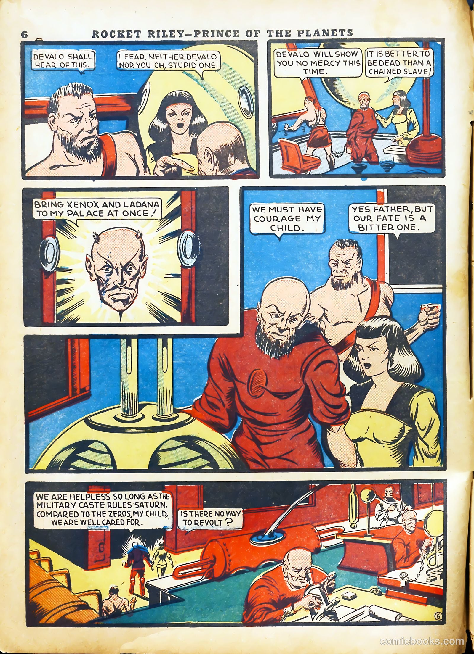 Rocket Comics #2 (1940) — page 8 of 70