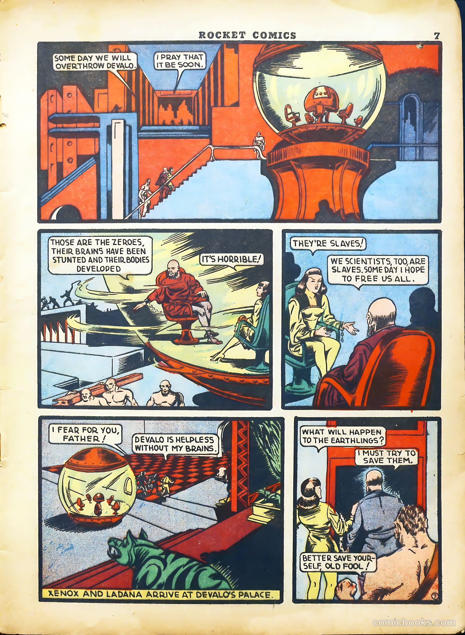 Rocket Comics #2 (1940) — page 9 of 70