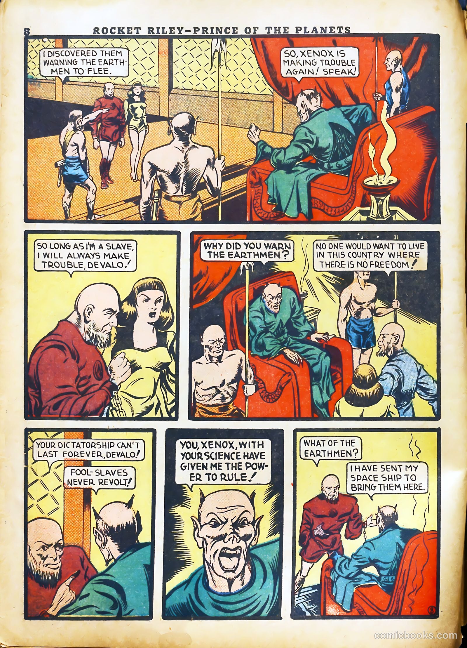 Rocket Comics #2 (1940) — page 10 of 70