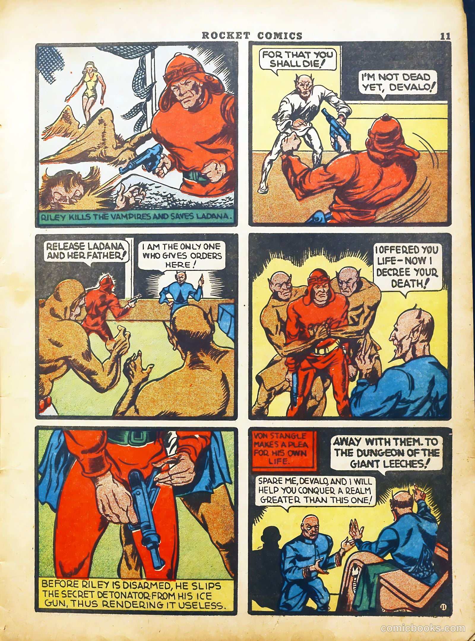 Rocket Comics #2 (1940) — page 13 of 70
