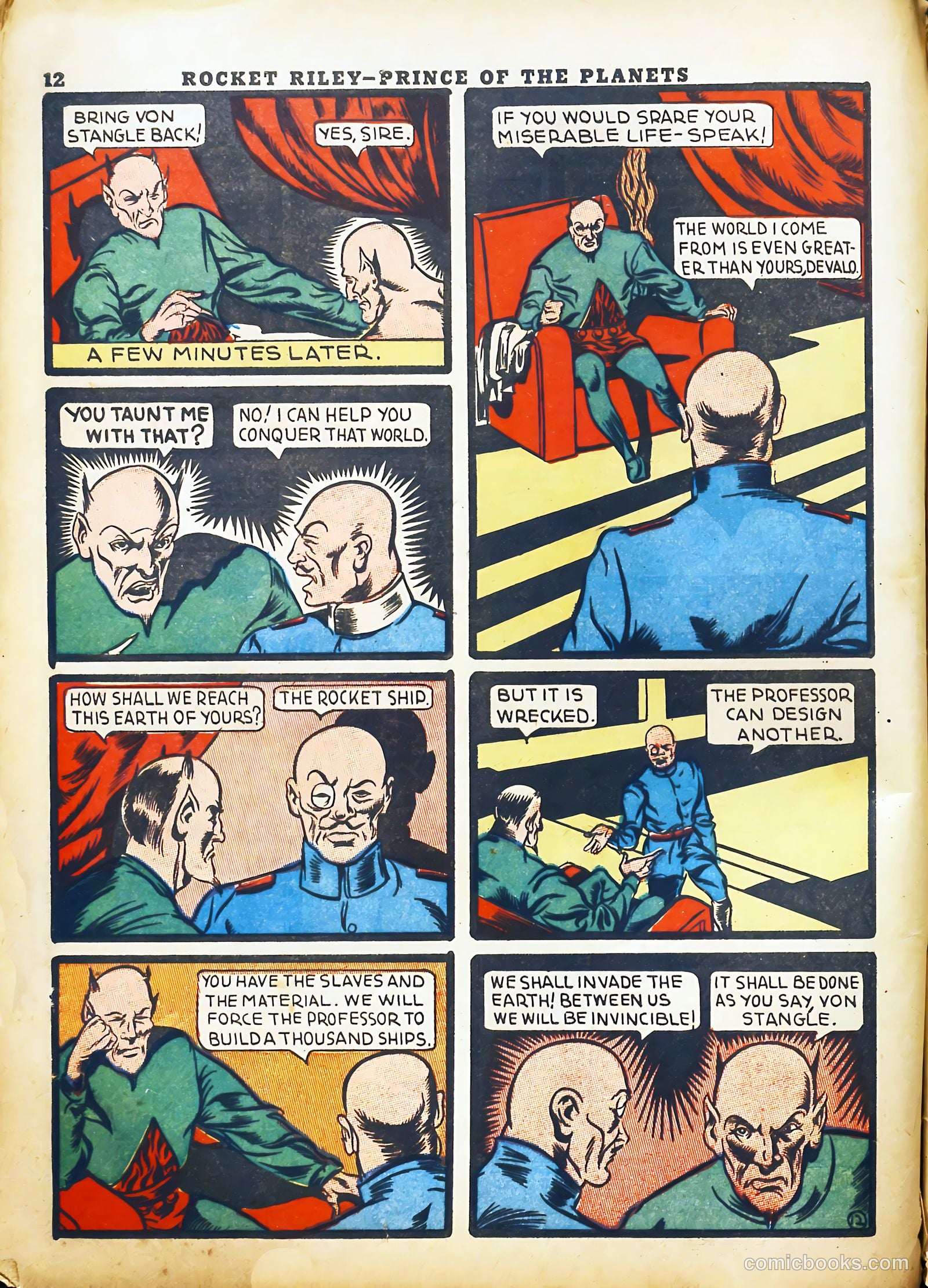 Rocket Comics #2 (1940) — page 14 of 70