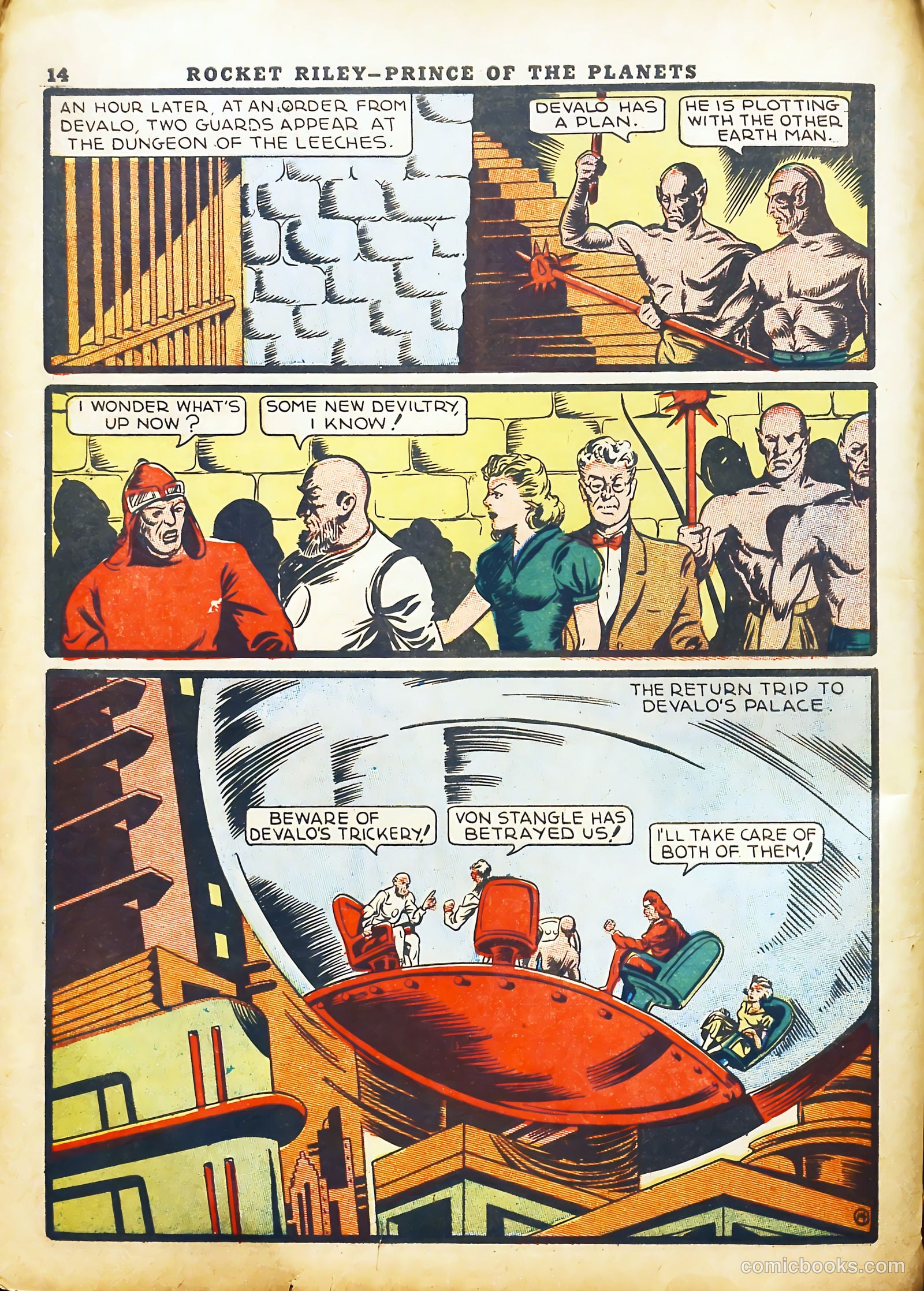 Rocket Comics #2 (1940) — page 16 of 70
