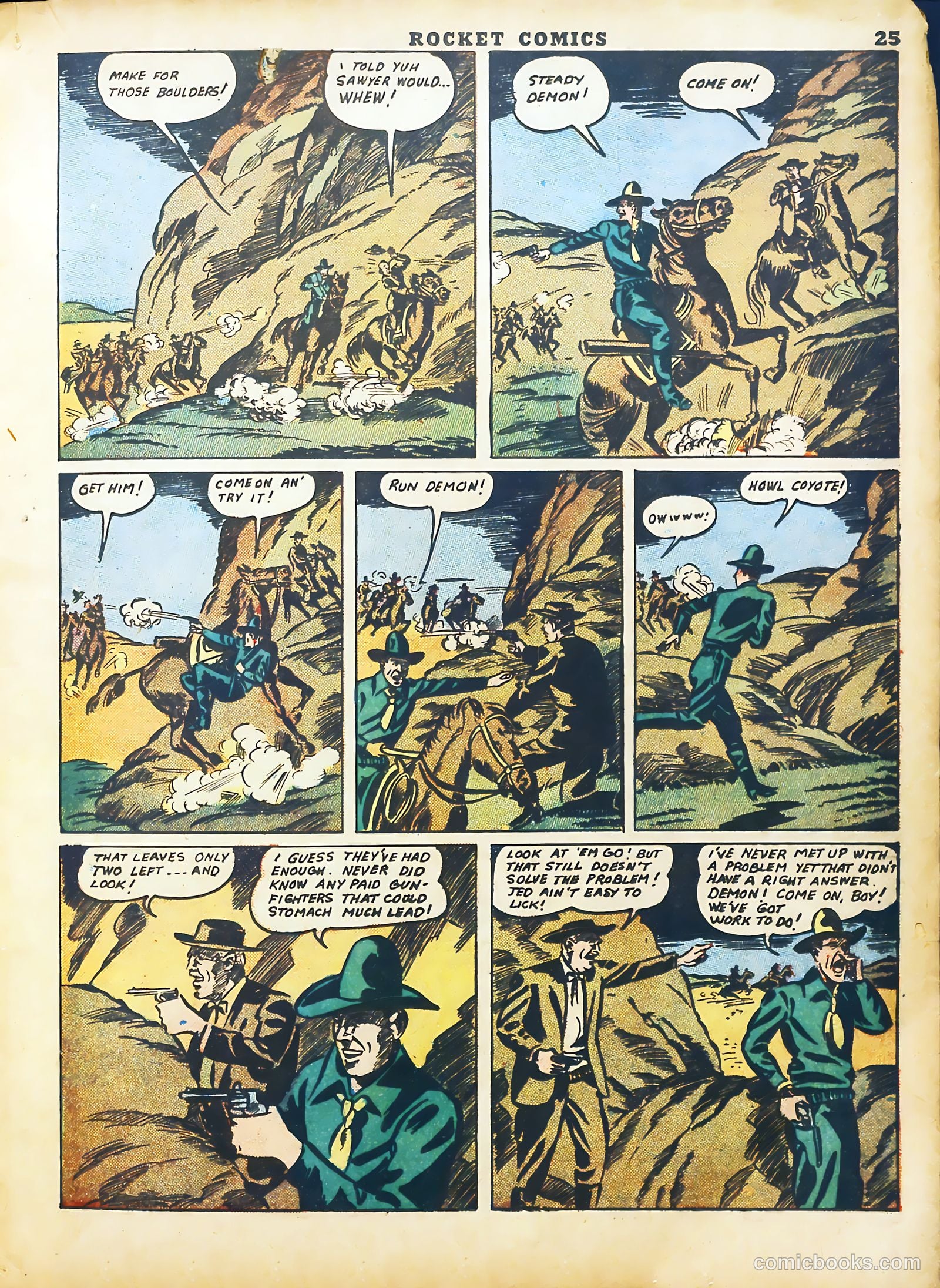 Rocket Comics #2 (1940) — page 27 of 70
