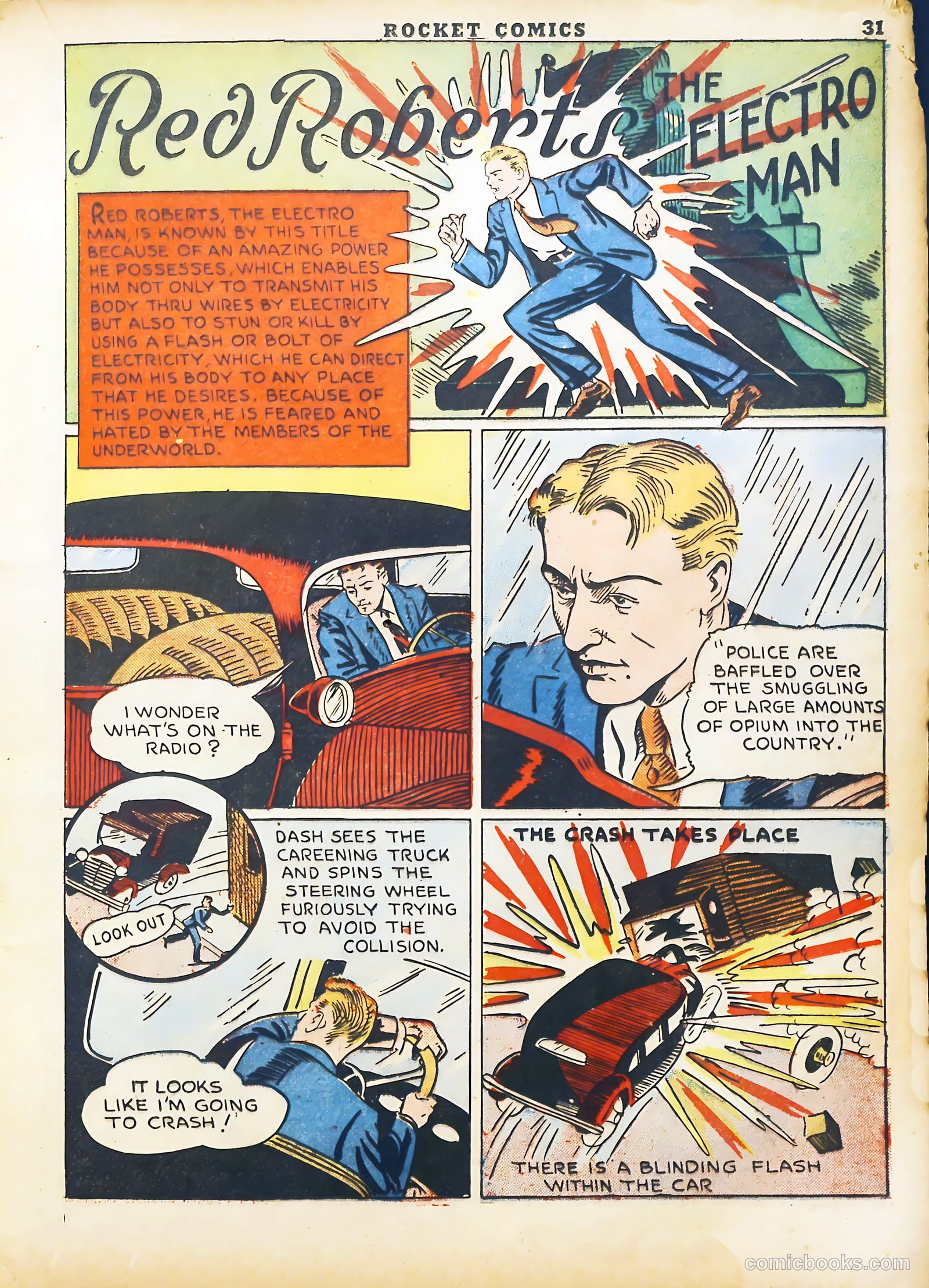 Rocket Comics #2 (1940) — page 33 of 70