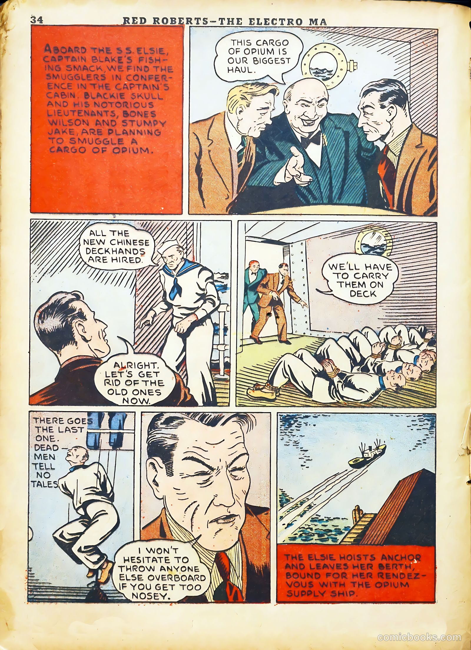 Rocket Comics #2 (1940) — page 36 of 70