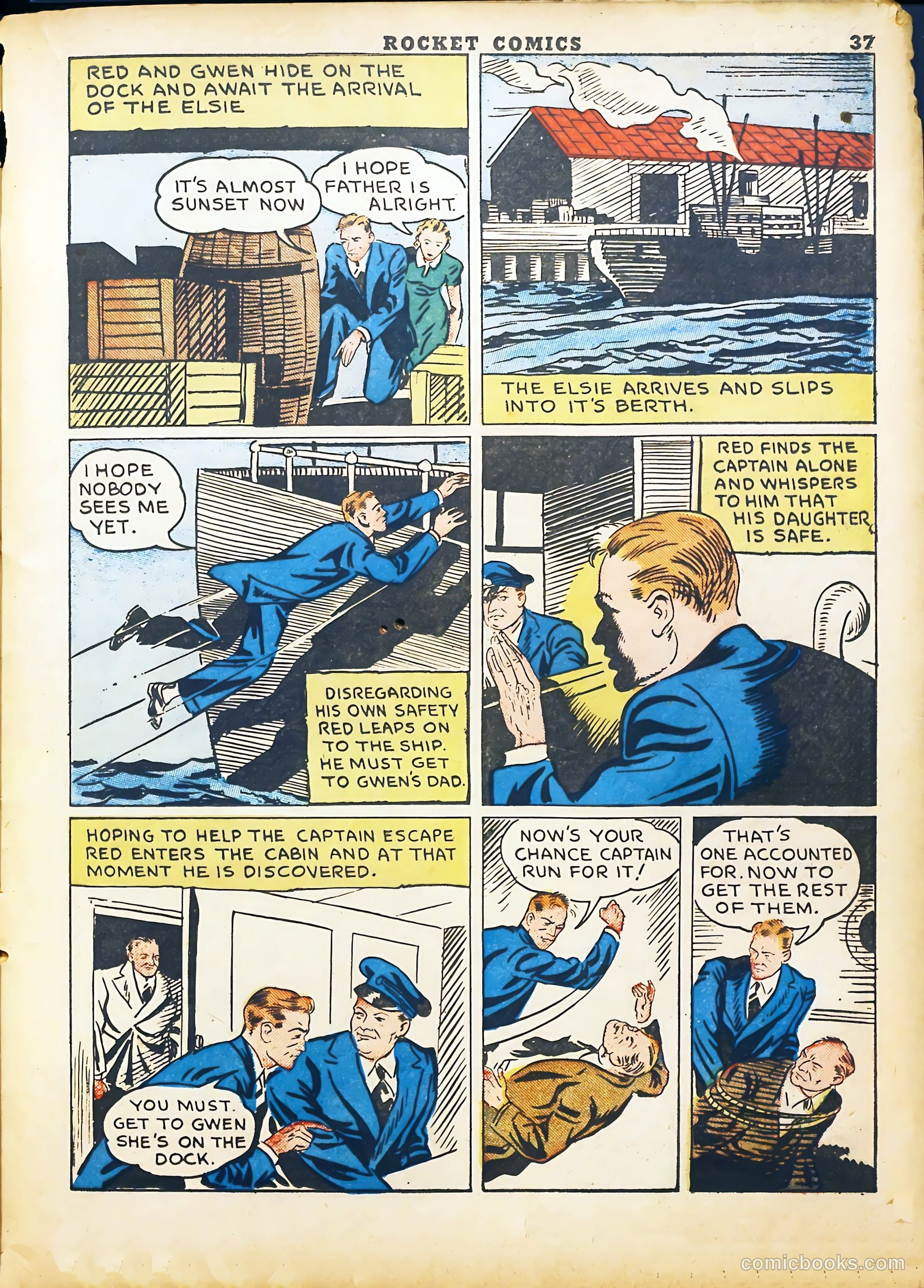 Rocket Comics #2 (1940) — page 39 of 70