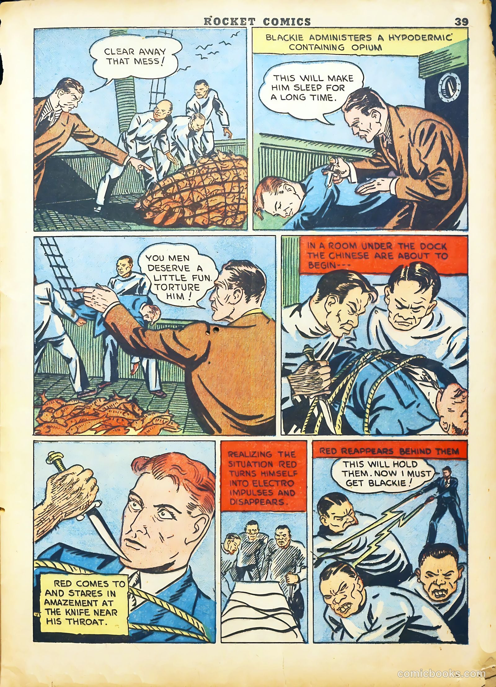 Rocket Comics #2 (1940) — page 41 of 70