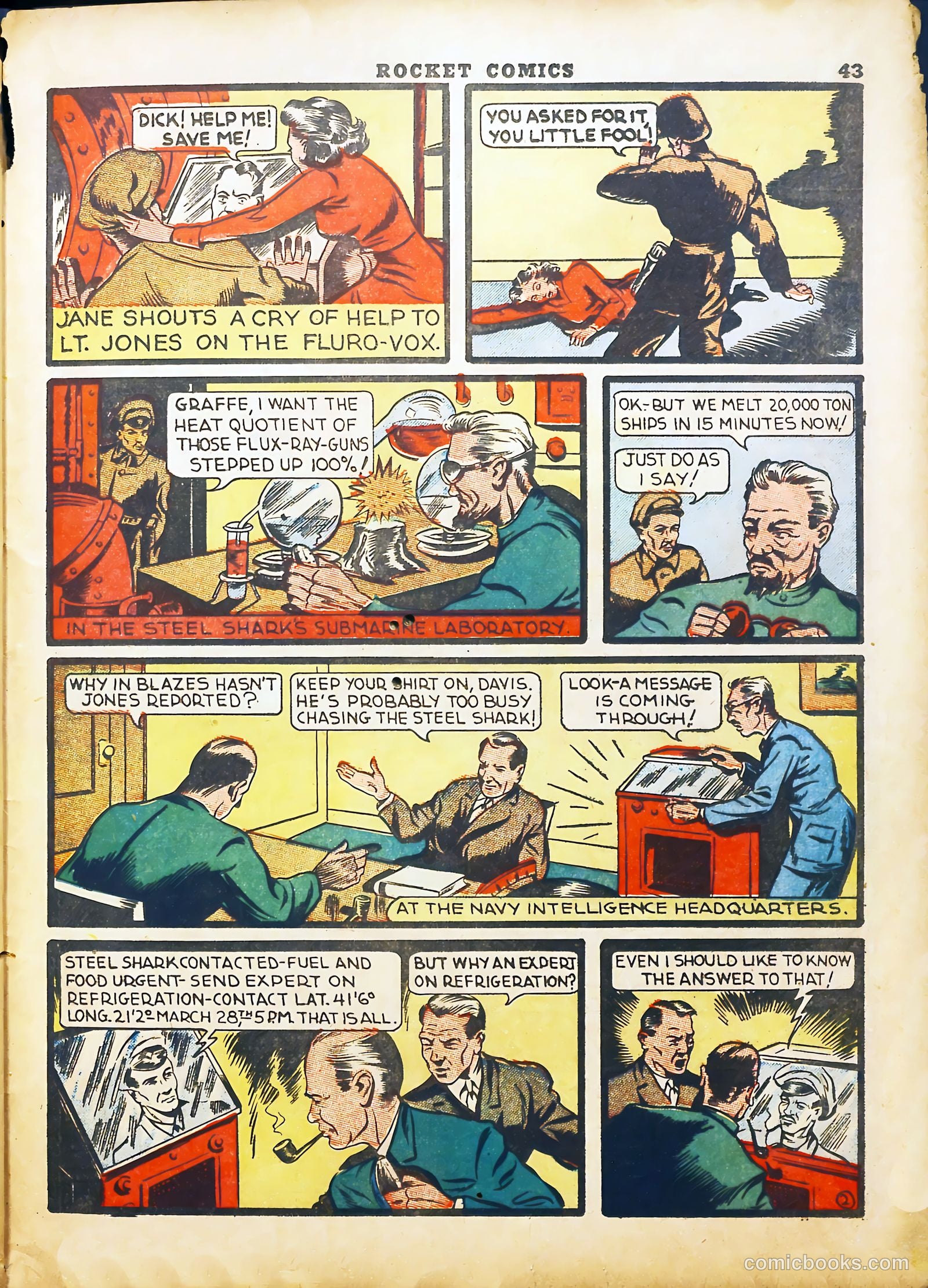 Rocket Comics #2 (1940) — page 45 of 70