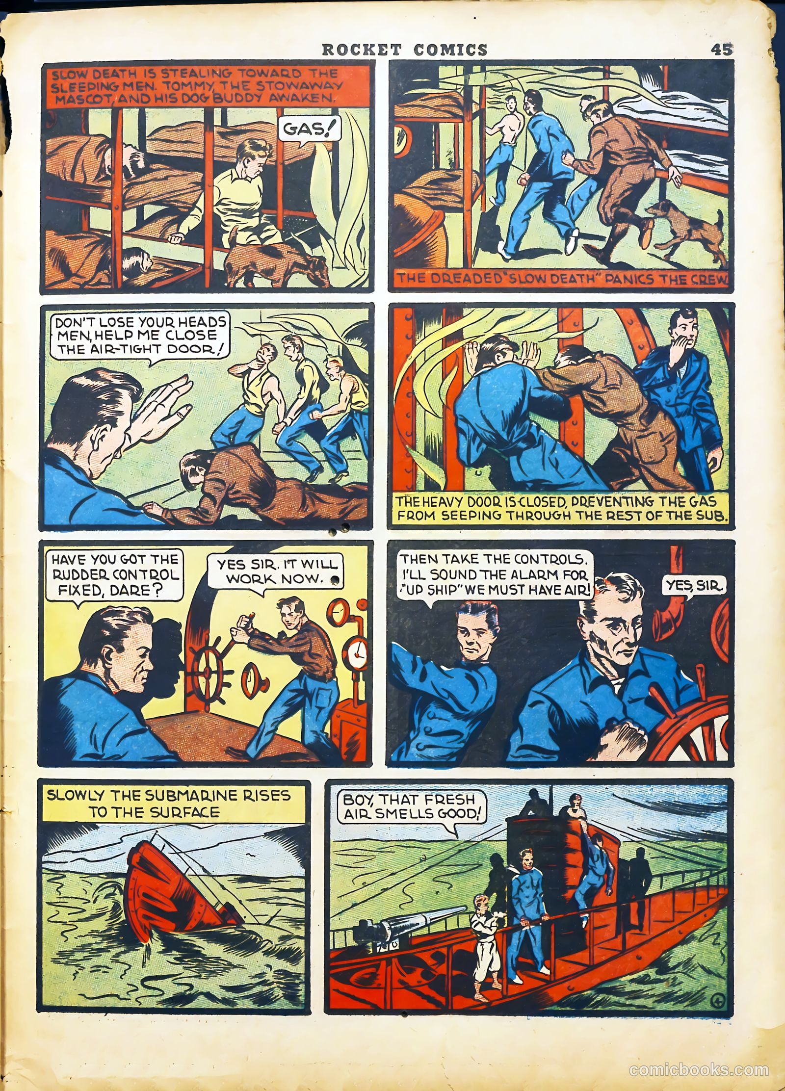 Rocket Comics #2 (1940) — page 47 of 70