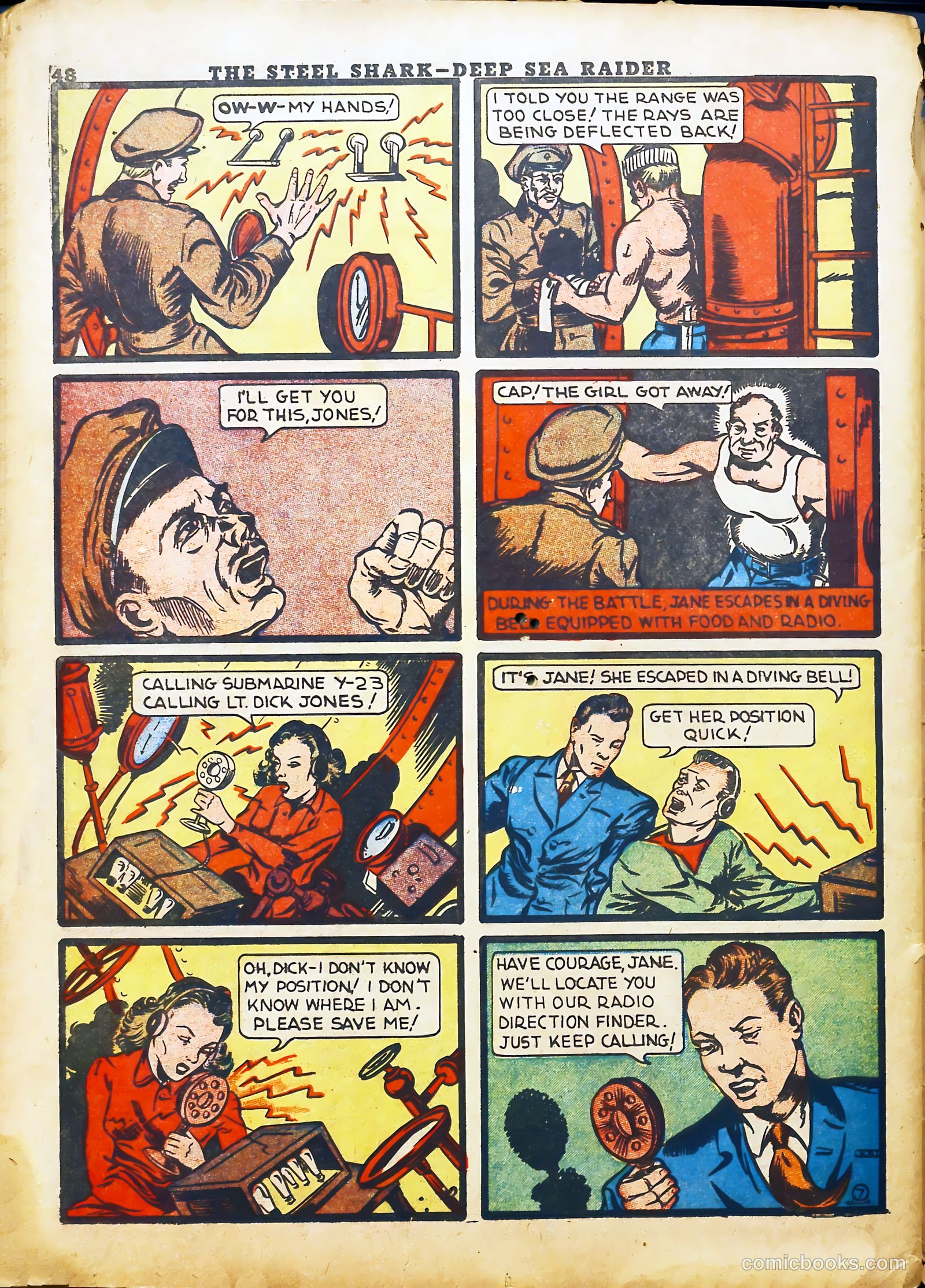 Rocket Comics #2 (1940) — page 50 of 70