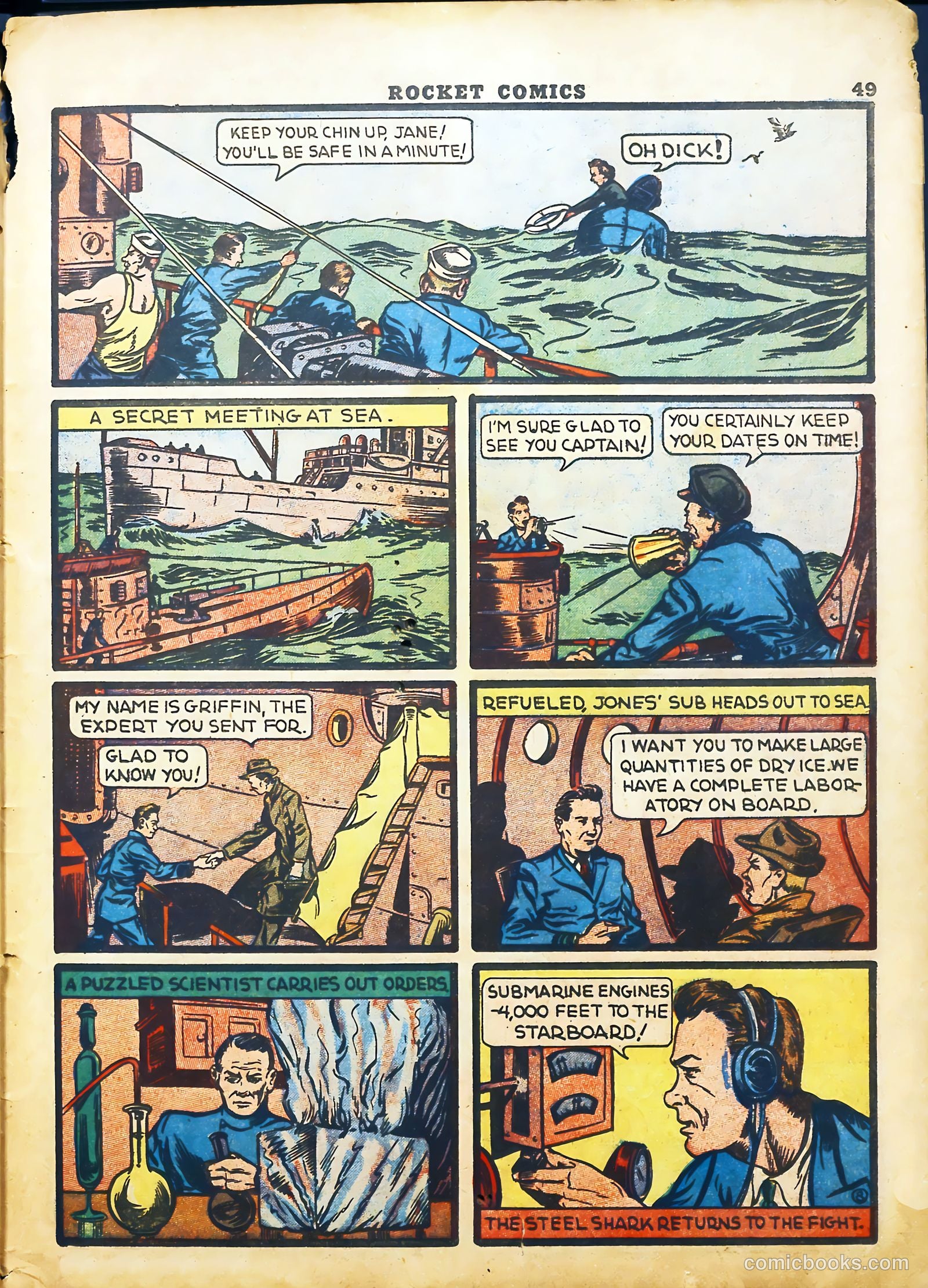 Rocket Comics #2 (1940) — page 51 of 70