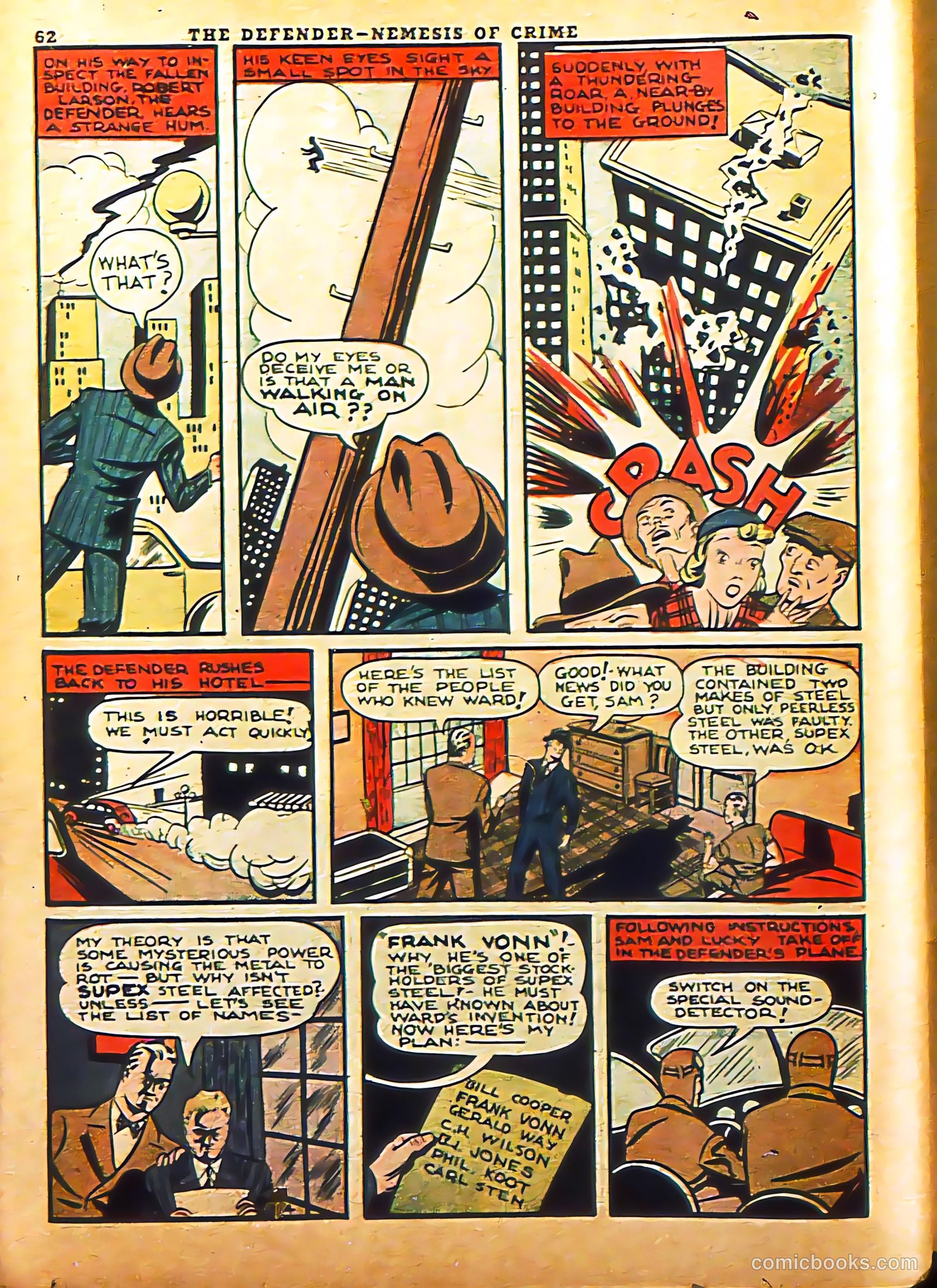 Rocket Comics #2 (1940) — page 64 of 70
