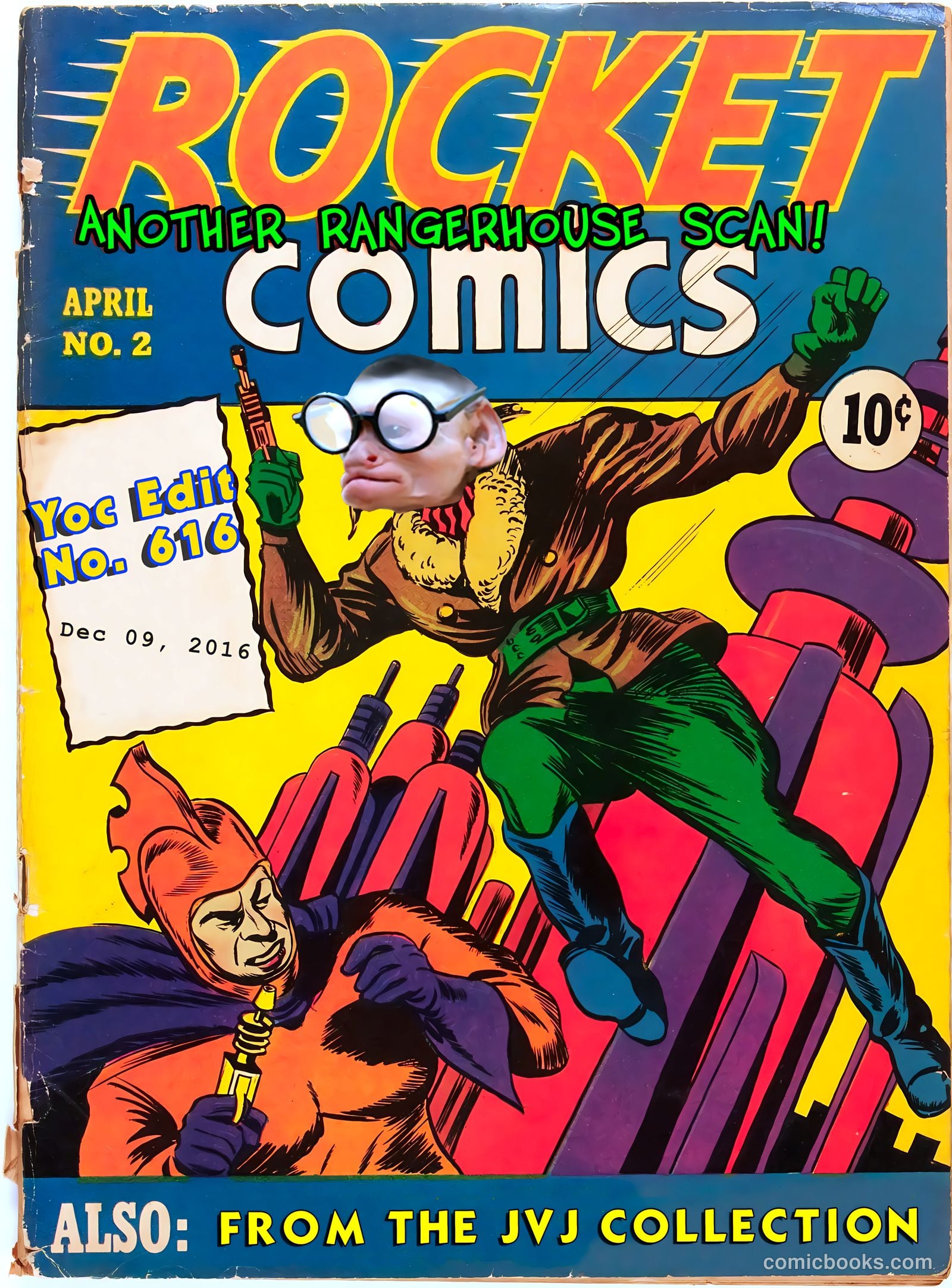 Rocket Comics #2 (1940) — page 70 of 70