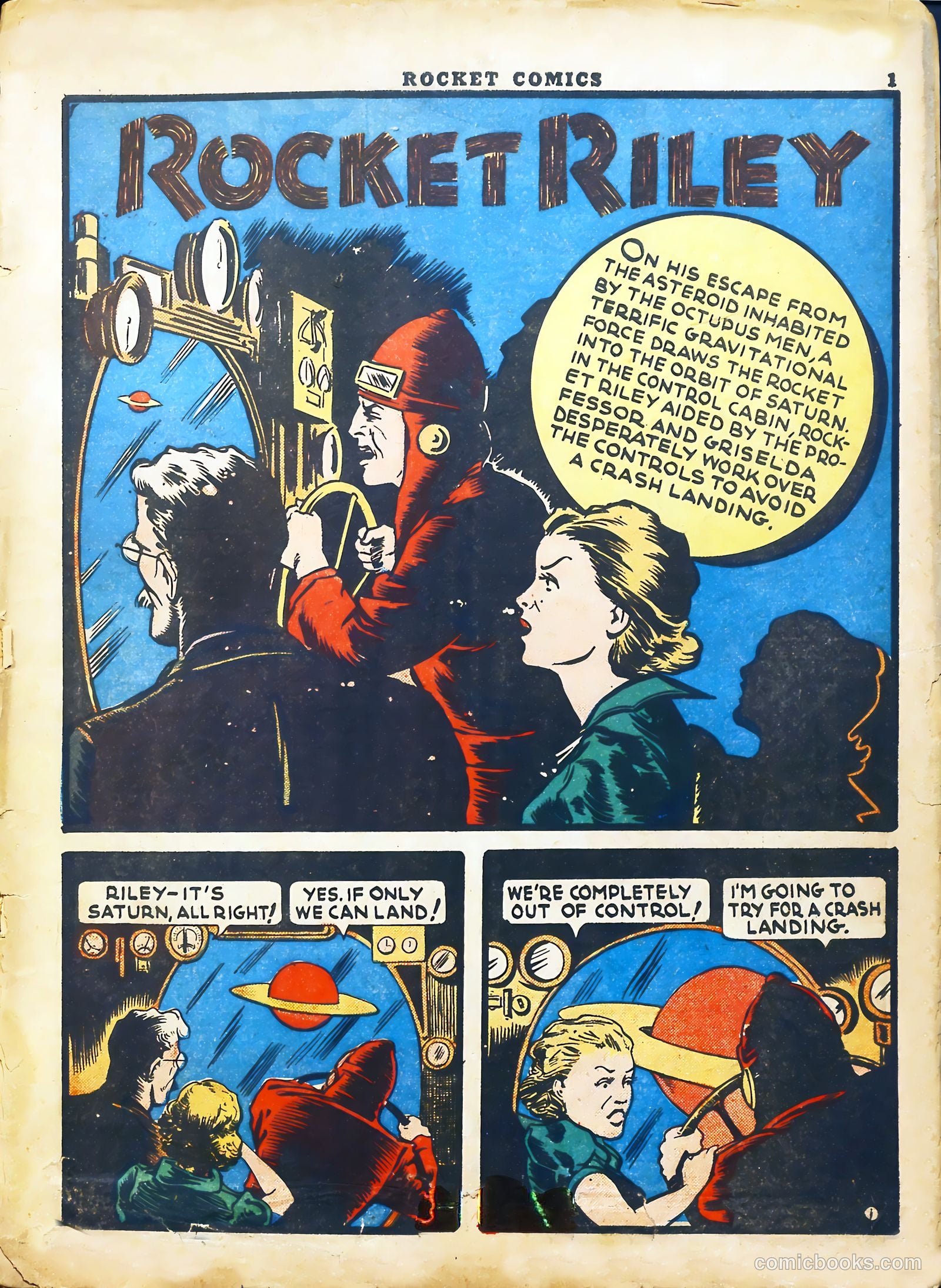 Rocket Comics #2 (1940) — page 3 of 69