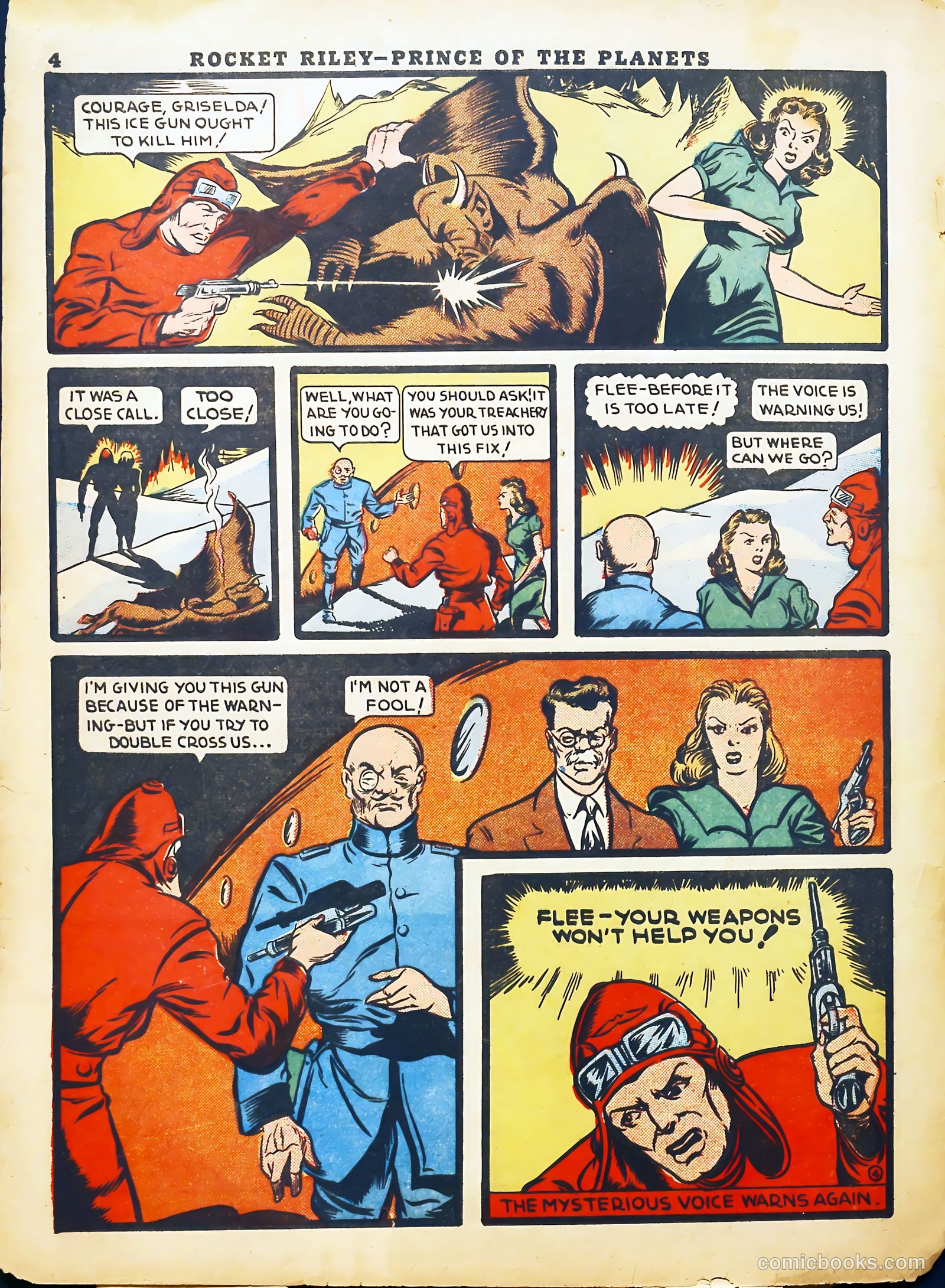 Rocket Comics #2 (1940) — page 6 of 69