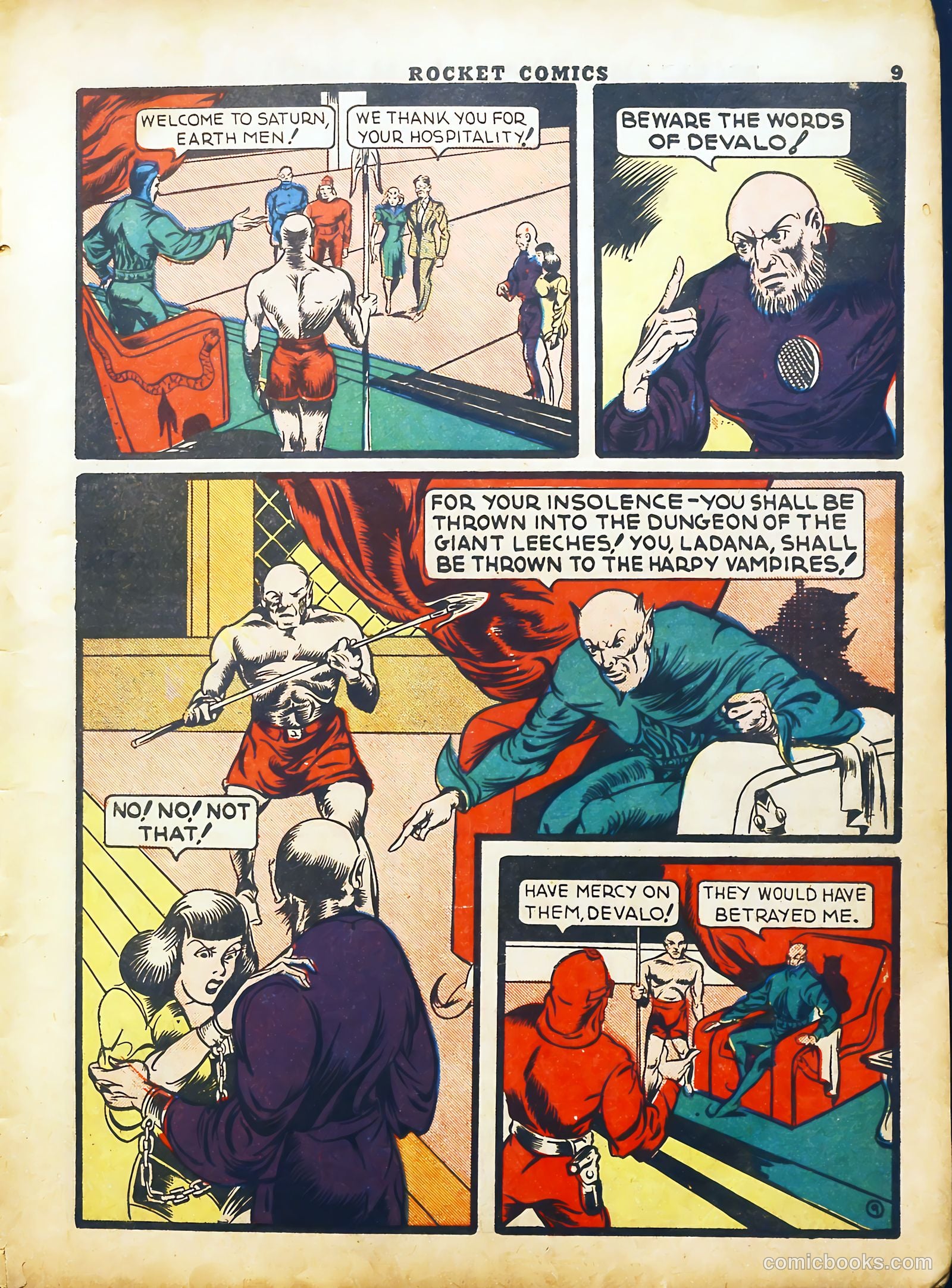 Rocket Comics #2 (1940) — page 11 of 69