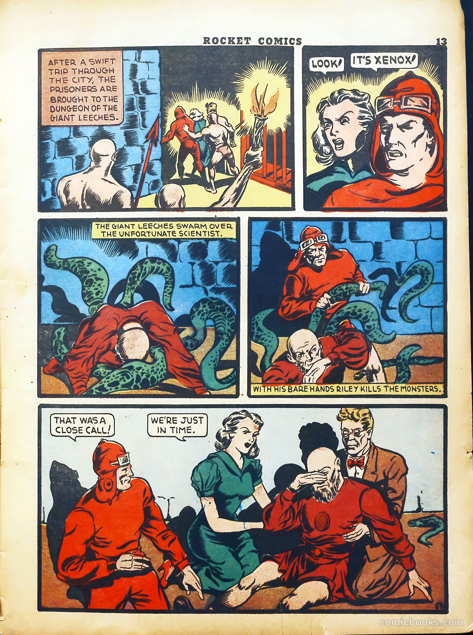 Rocket Comics #2 (1940) — page 15 of 69