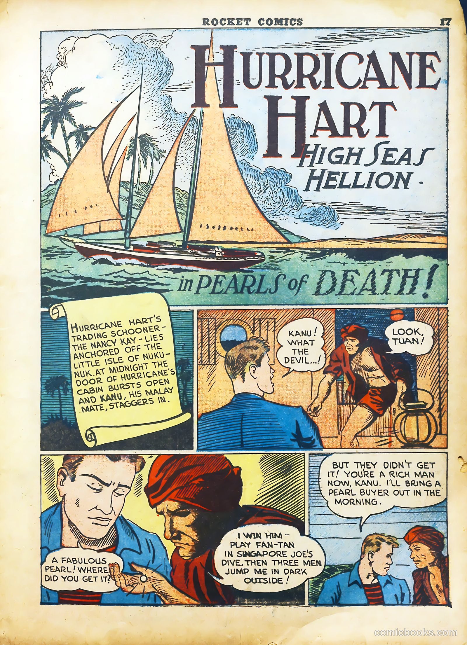 Rocket Comics #2 (1940) — page 19 of 69