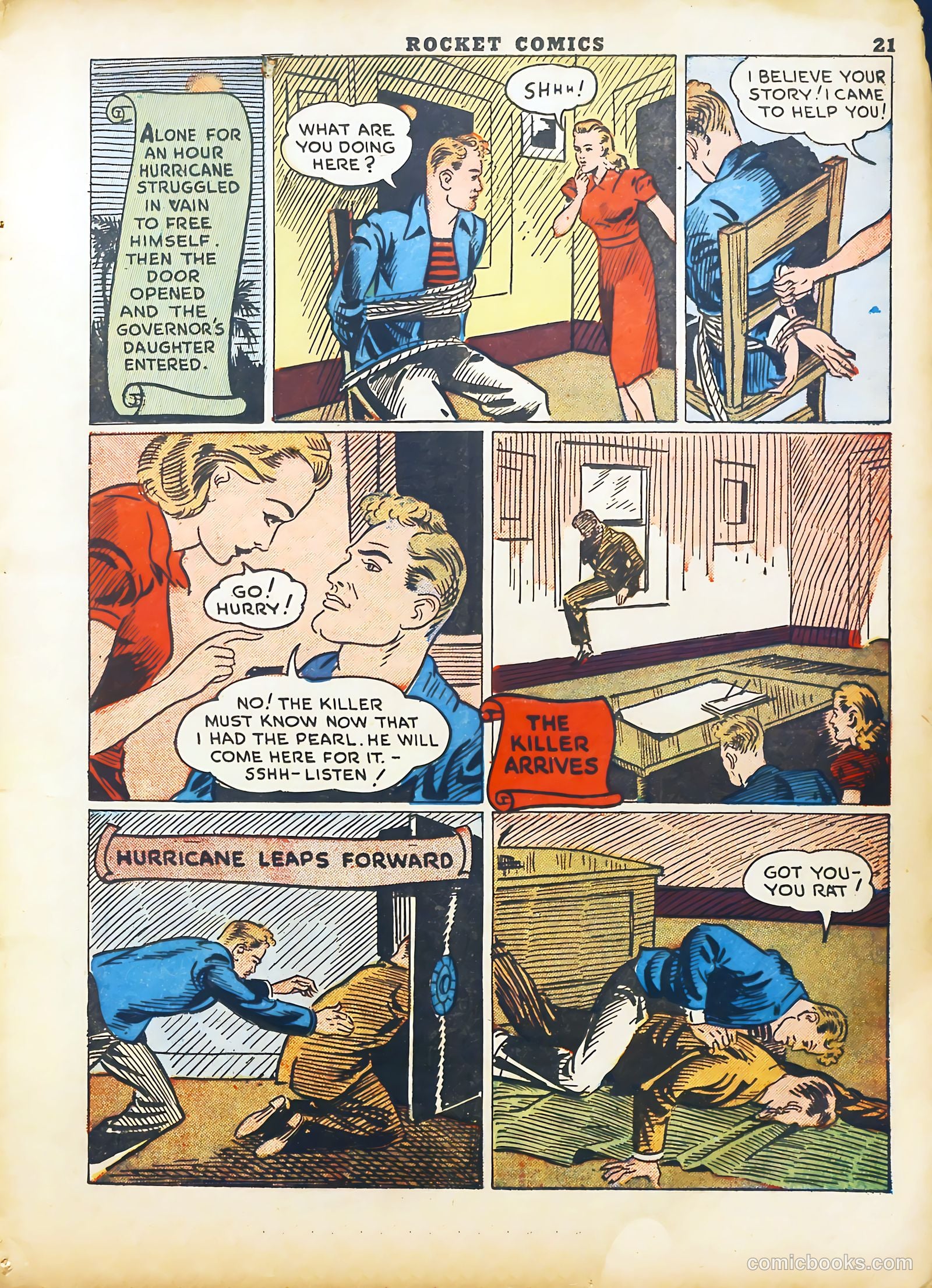 Rocket Comics #2 (1940) — page 23 of 69