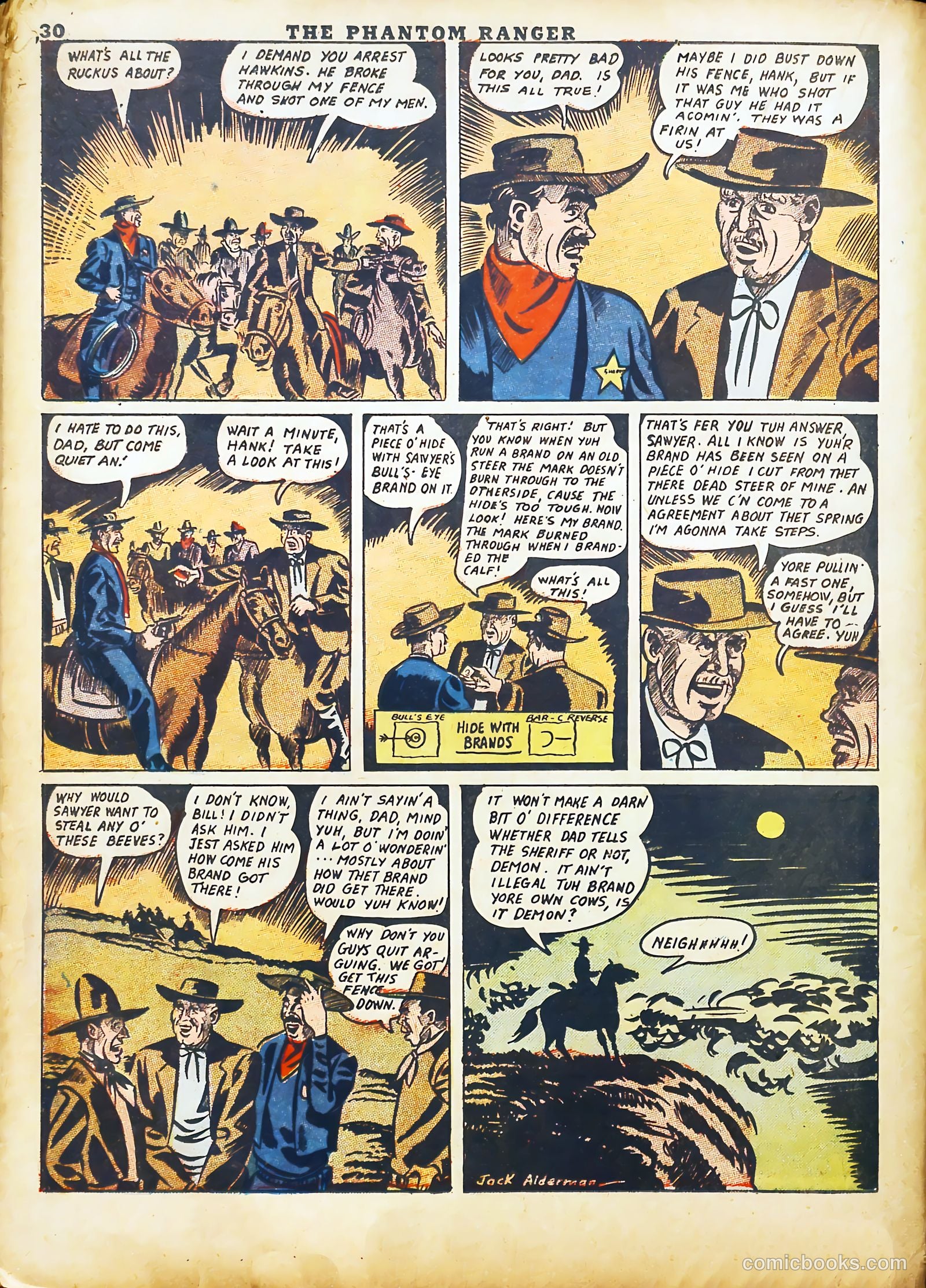 Rocket Comics #2 (1940) — page 32 of 69